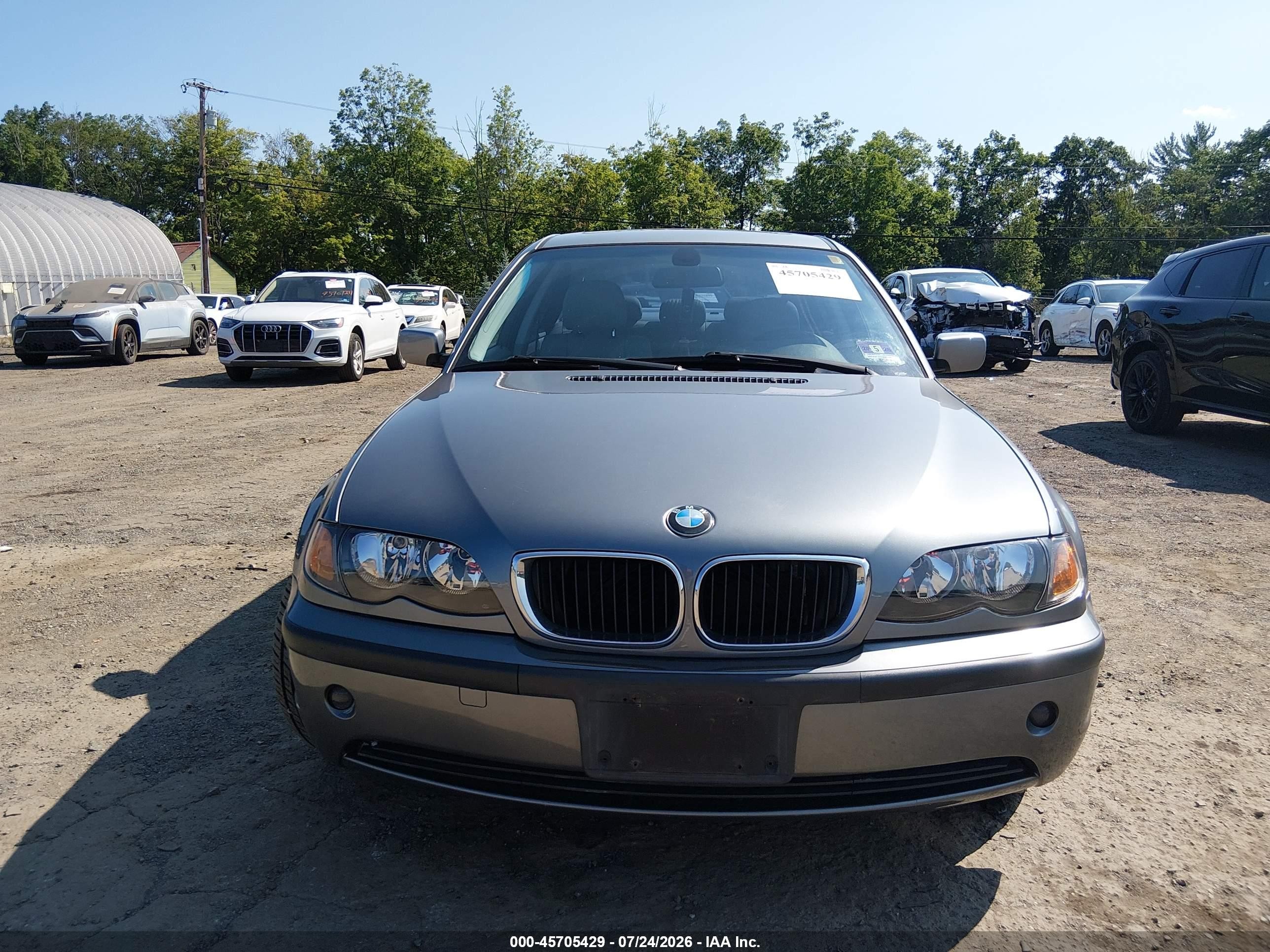 2004 Bmw 325xi   Silver vin: WBAEU33414PR11569