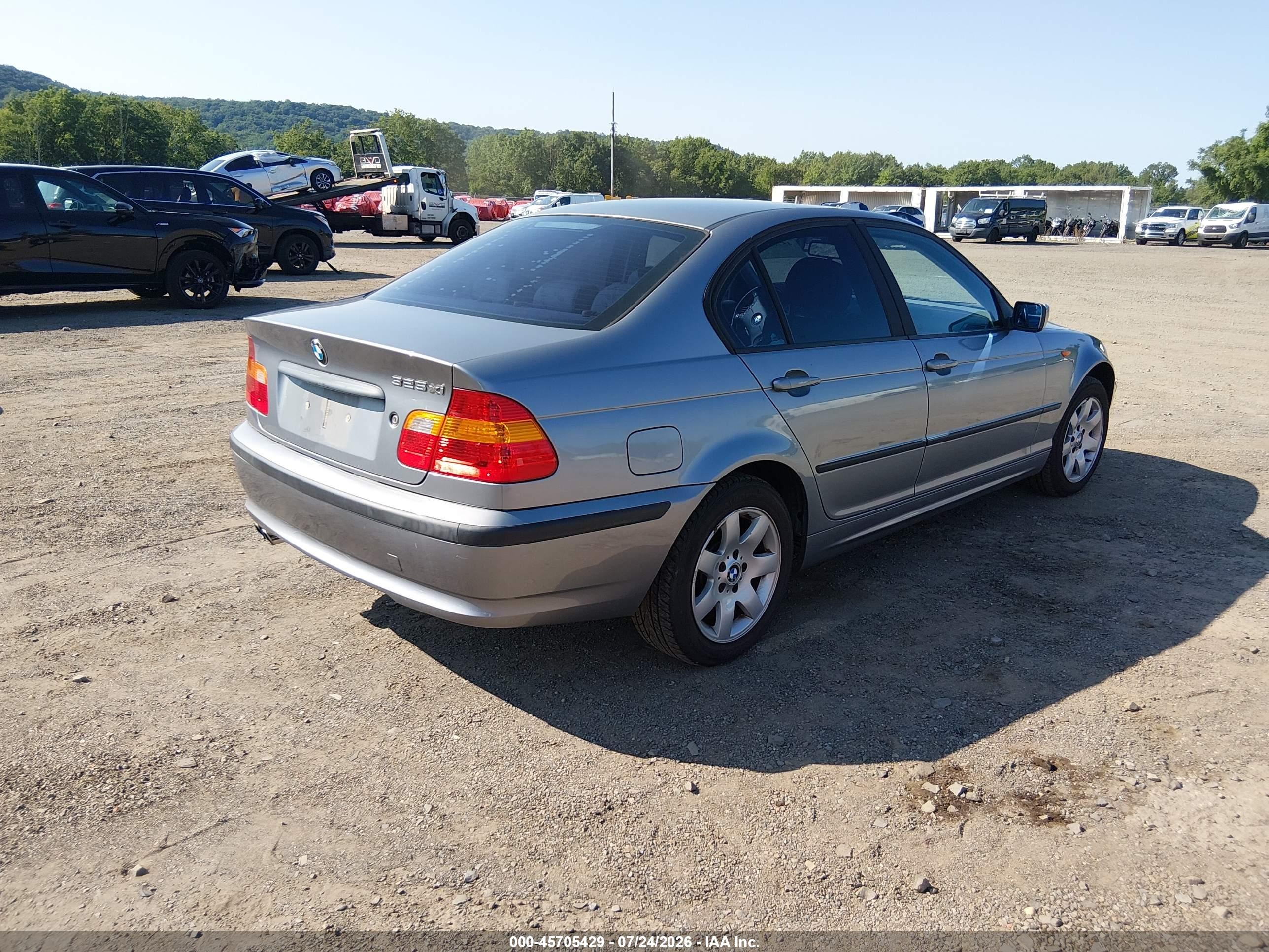 2004 Bmw 325xi   Silver vin: WBAEU33414PR11569