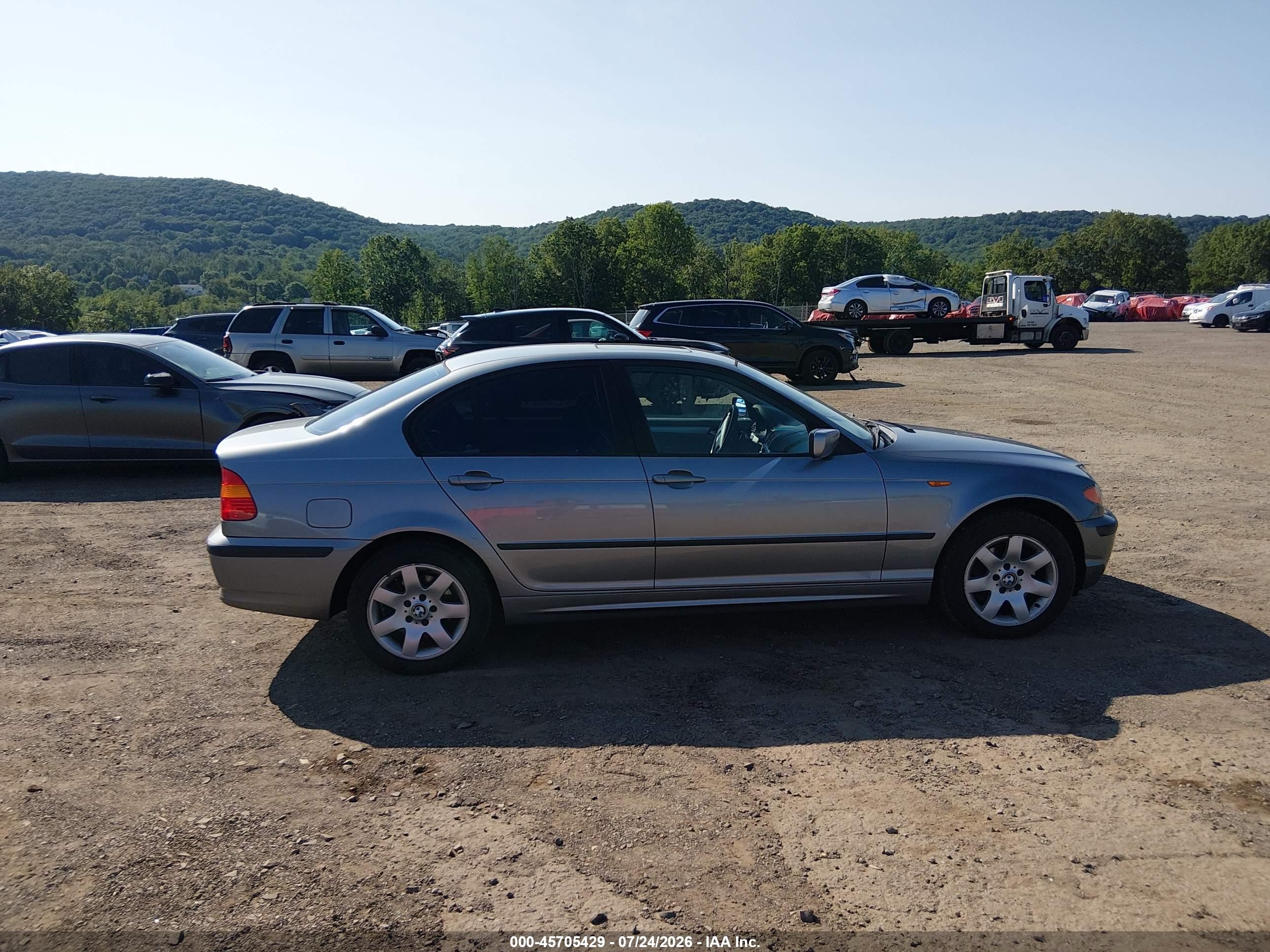 2004 Bmw 325xi   Silver vin: WBAEU33414PR11569