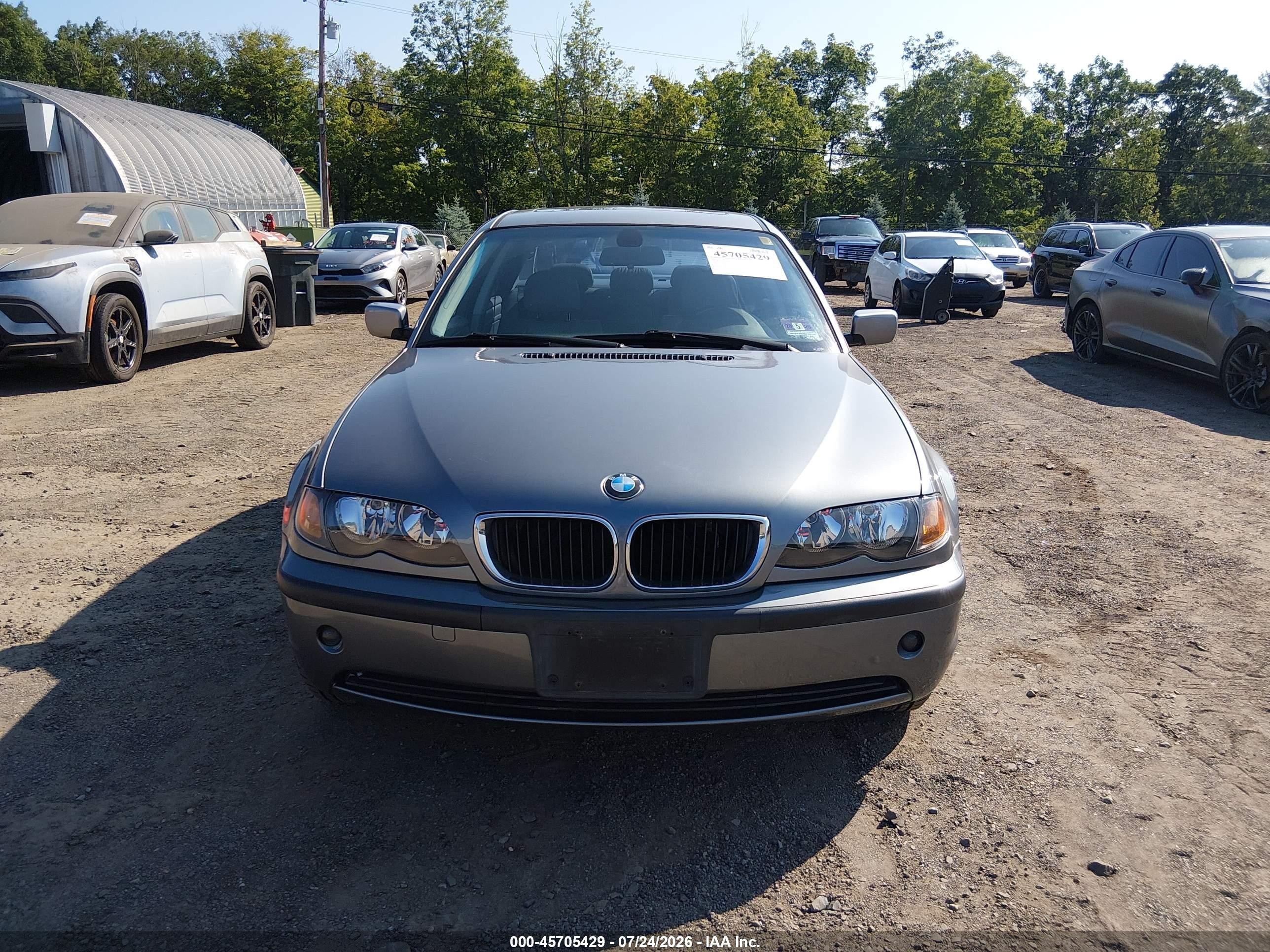 2004 Bmw 325xi   Silver vin: WBAEU33414PR11569