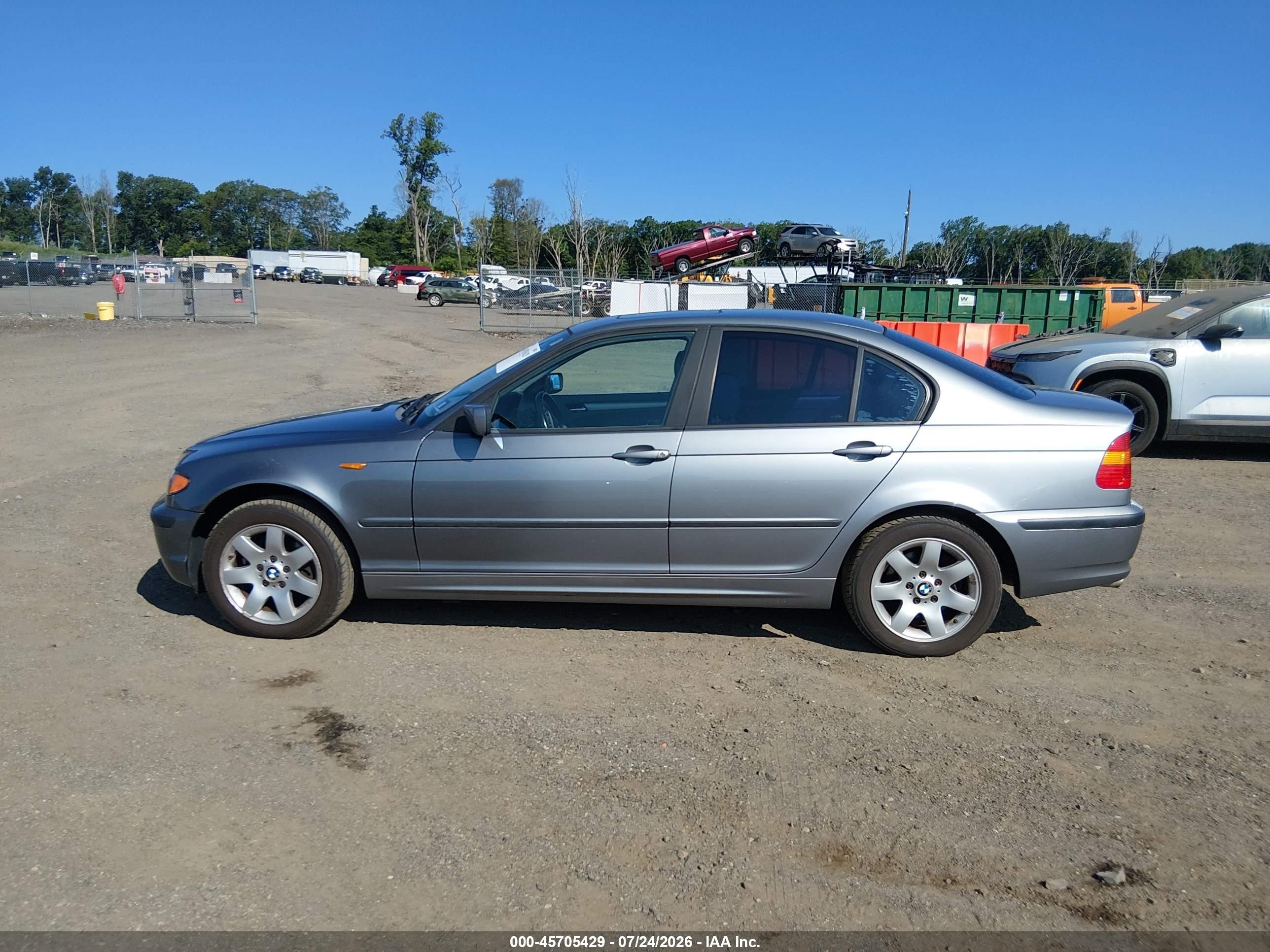 2004 Bmw 325xi   Silver vin: WBAEU33414PR11569