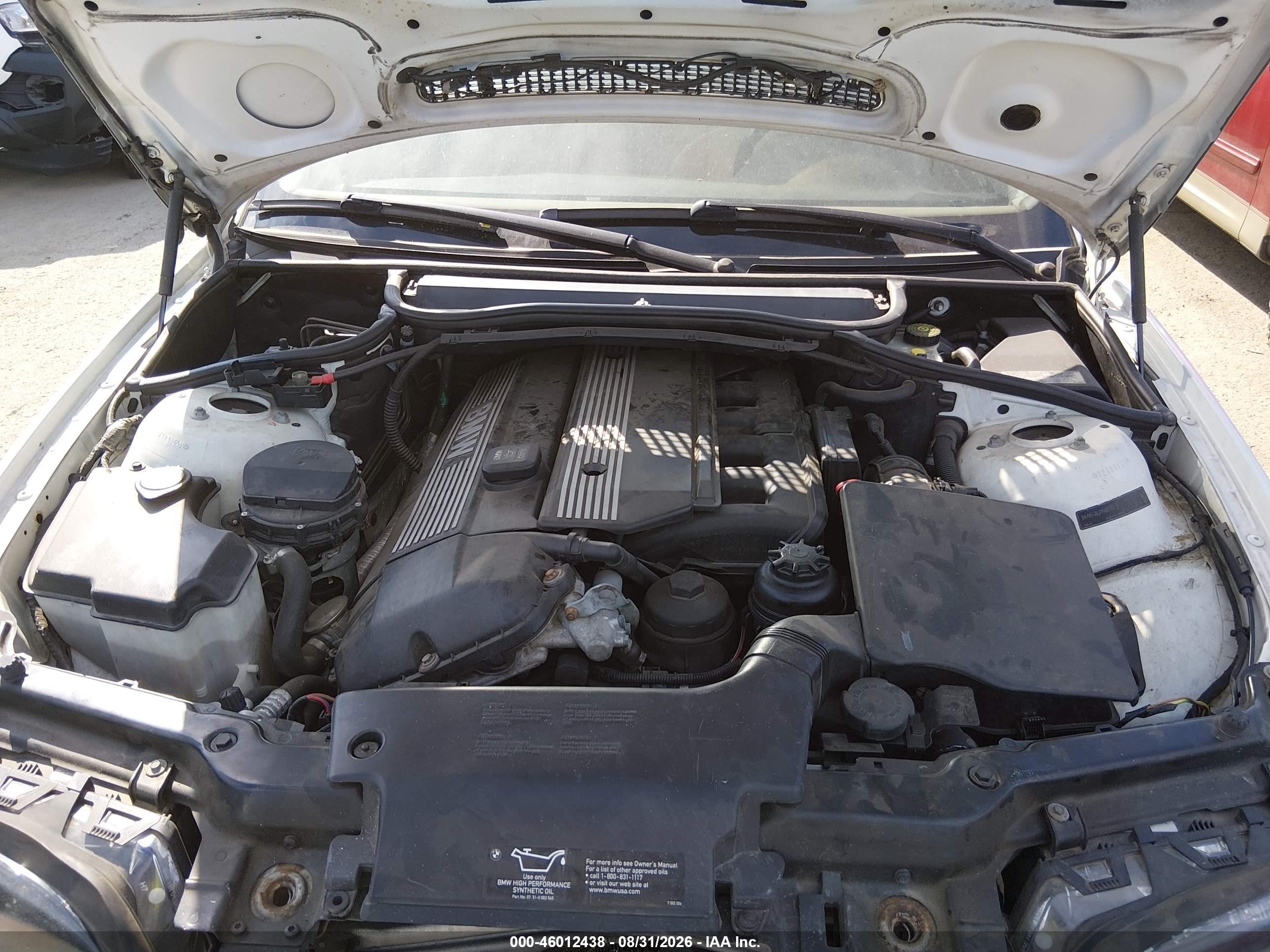 2002 Bmw 325xi   Белый vin: WBAEU33432PF57652