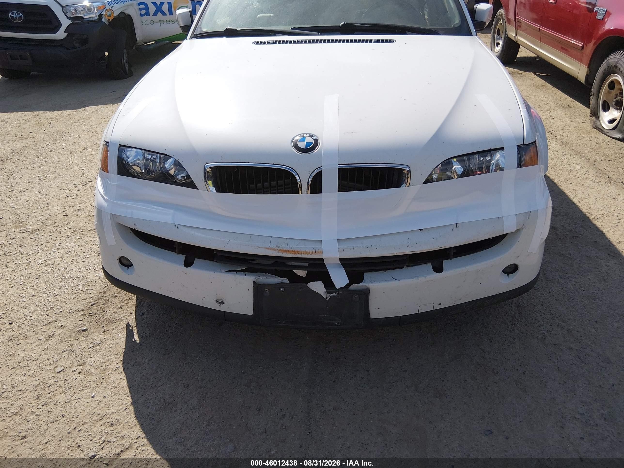 2002 Bmw 325xi   Белый vin: WBAEU33432PF57652