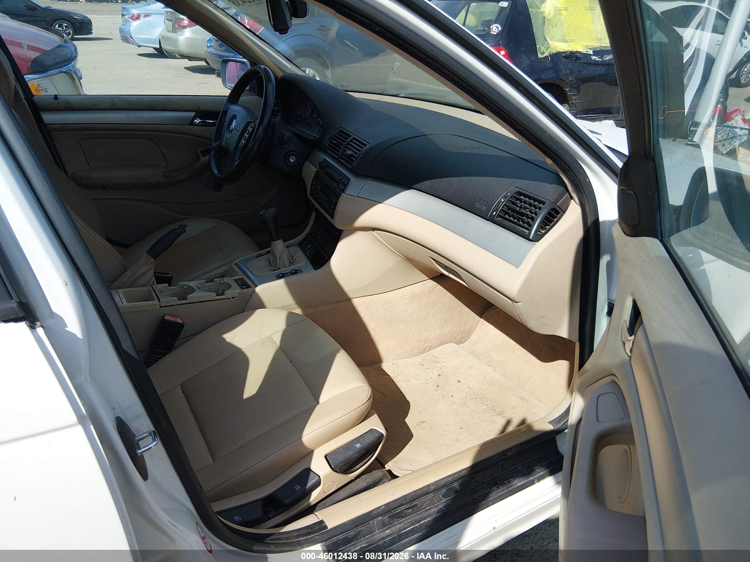 2002 Bmw 325xi   Белый vin: WBAEU33432PF57652