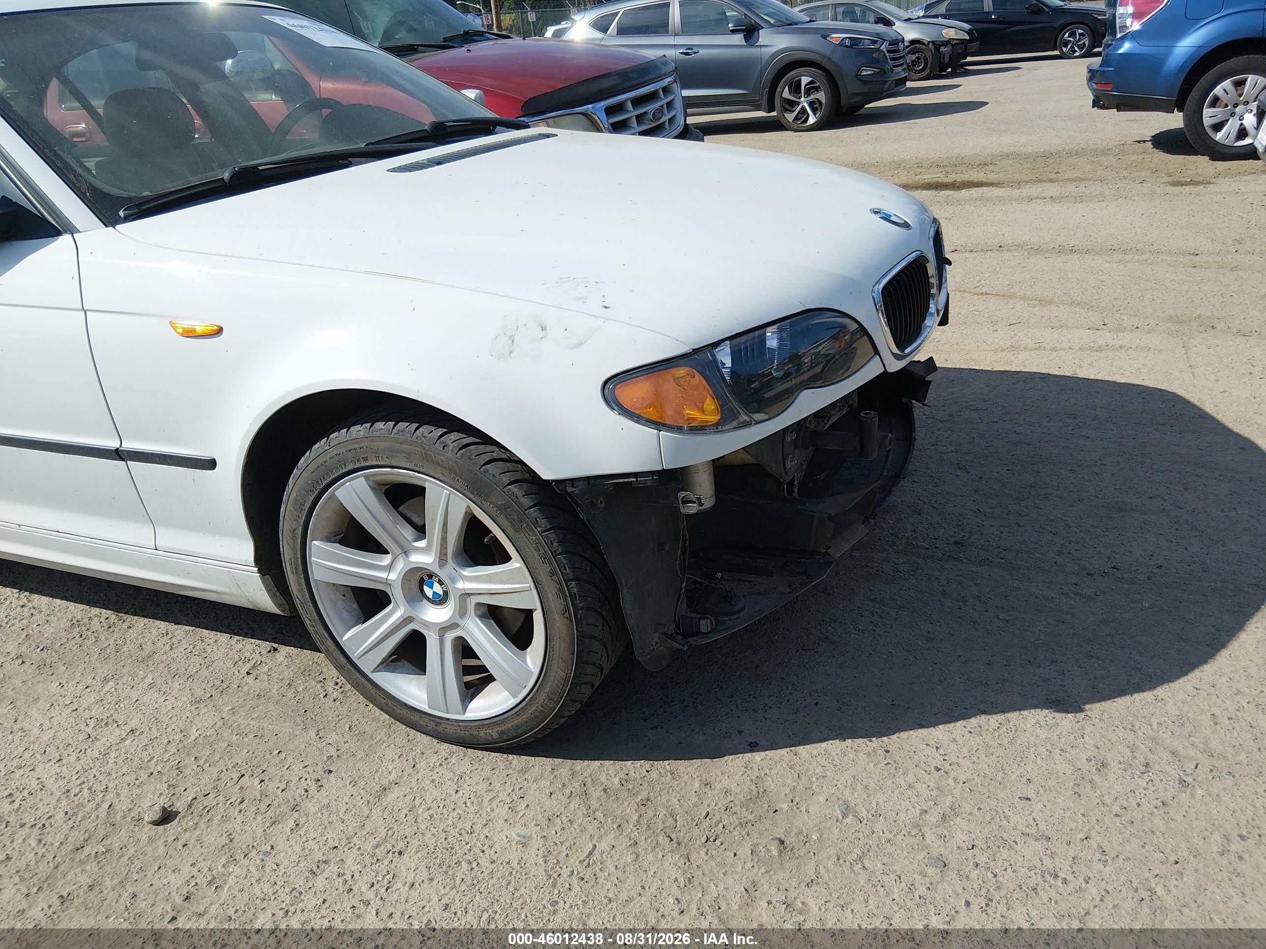 2002 Bmw 325xi   Белый vin: WBAEU33432PF57652