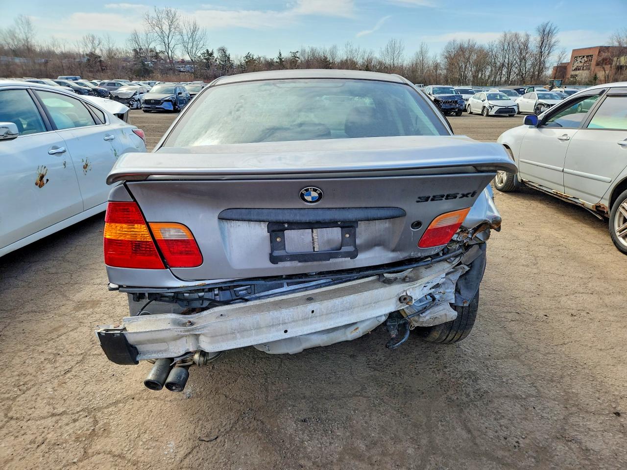 2004 Bmw 325 Xi Brown vin: WBAEU33434PF62000