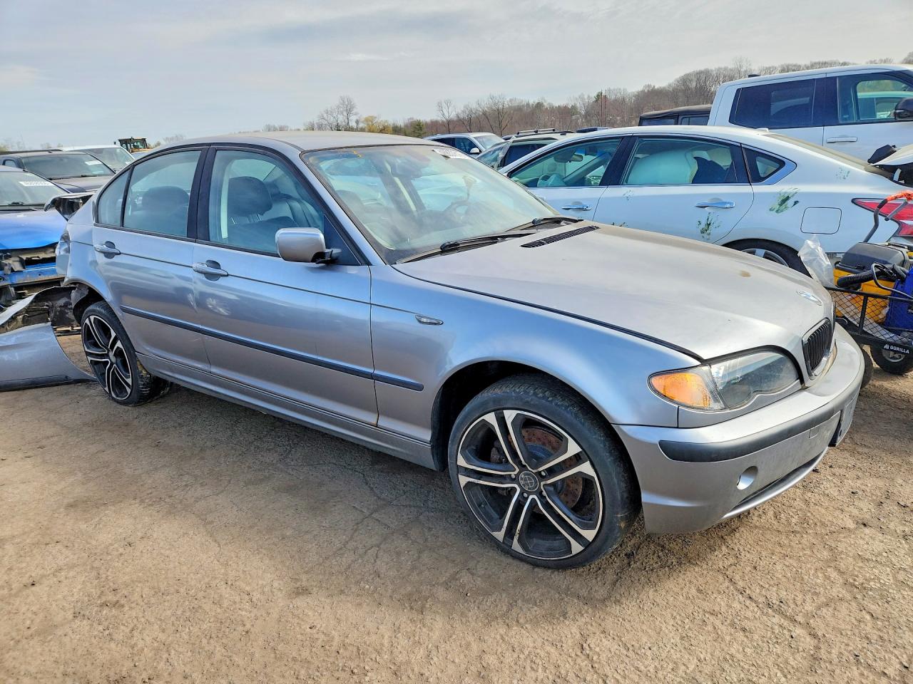 2004 Bmw 325 Xi Brown vin: WBAEU33434PF62000