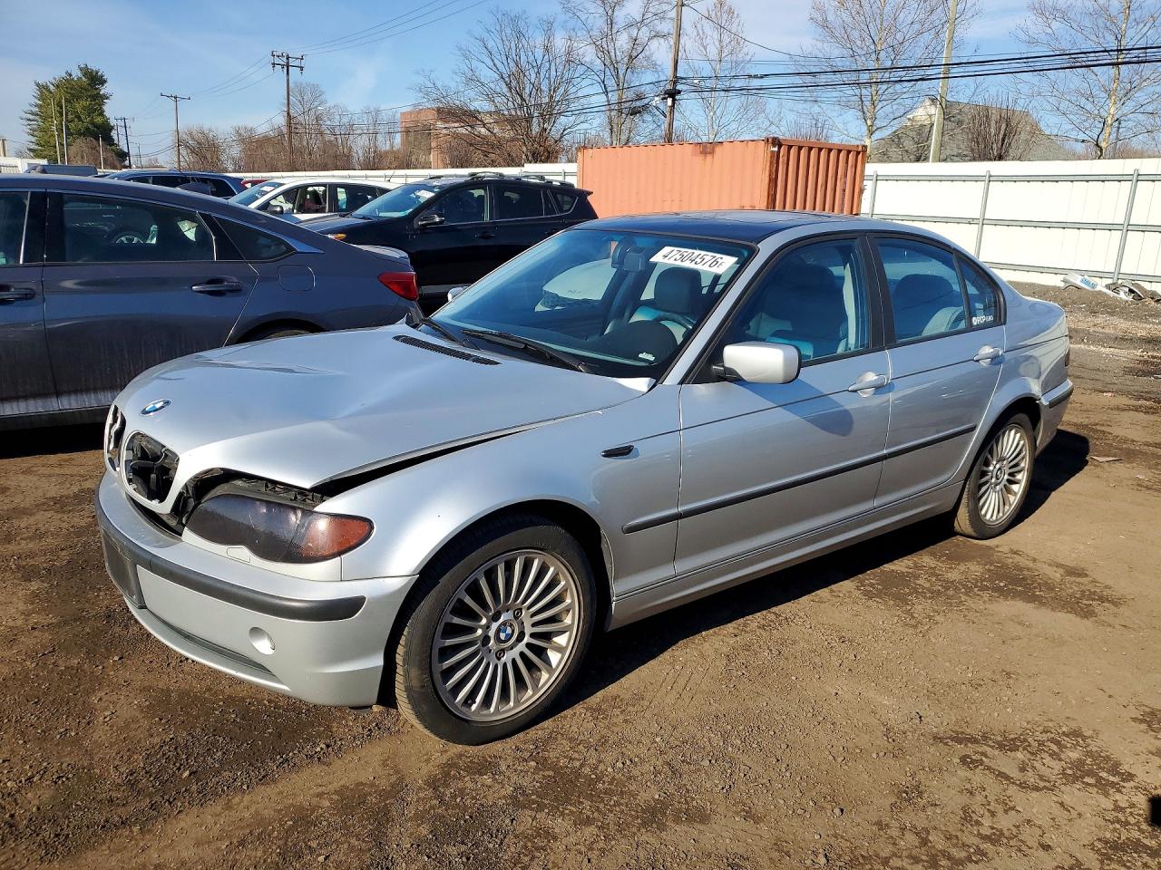 2002 Bmw 325 Xi Silver vin: WBAEU33452PF57233