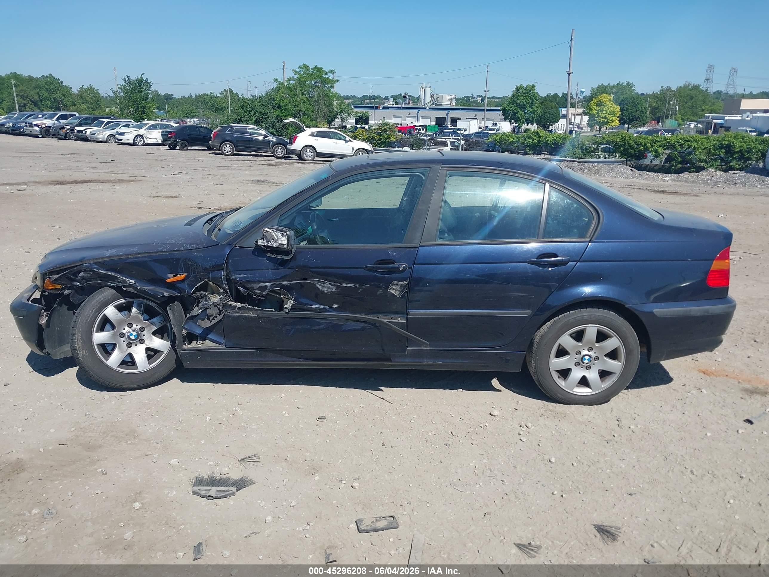 2005 Bmw 325xi   Dark Blue vin: WBAEU33465PR14808