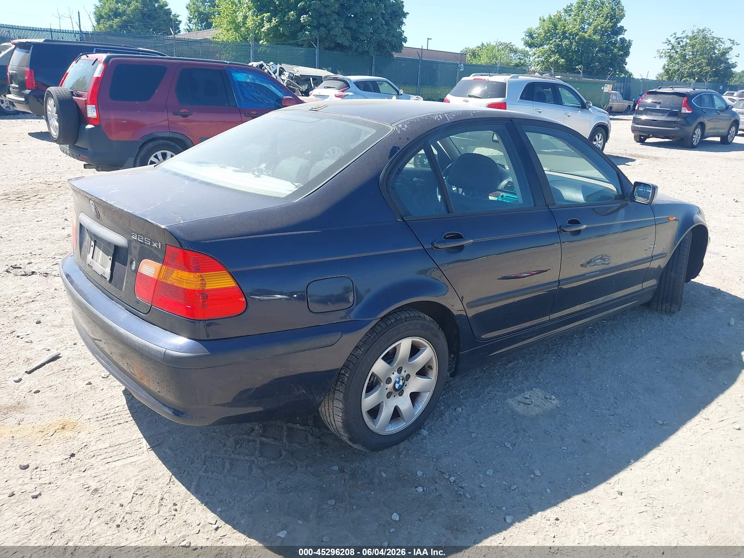 2005 Bmw 325xi   Dark Blue vin: WBAEU33465PR14808