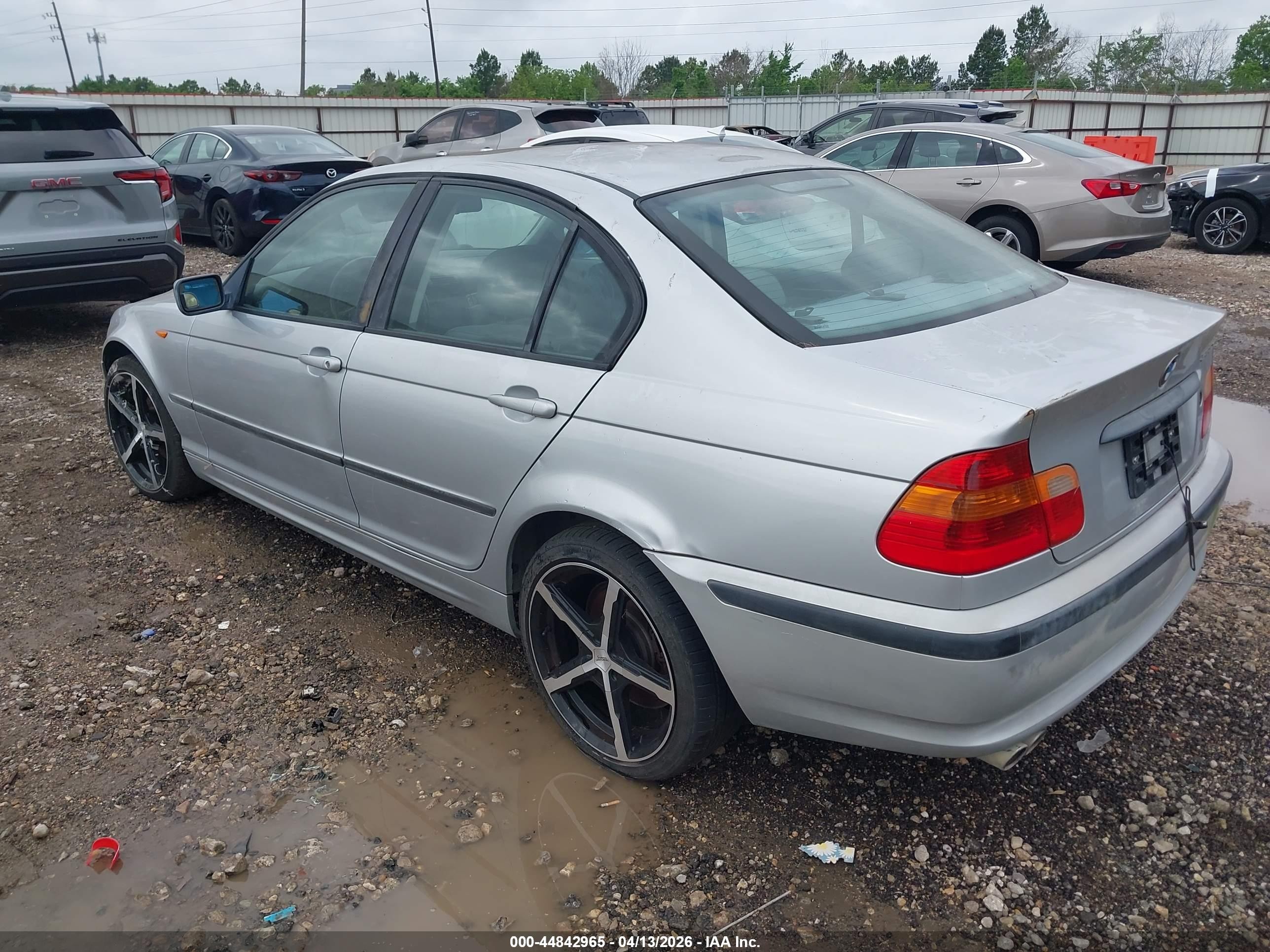 2002 Bmw 325xi   Silver vin: WBAEU33472PF68539