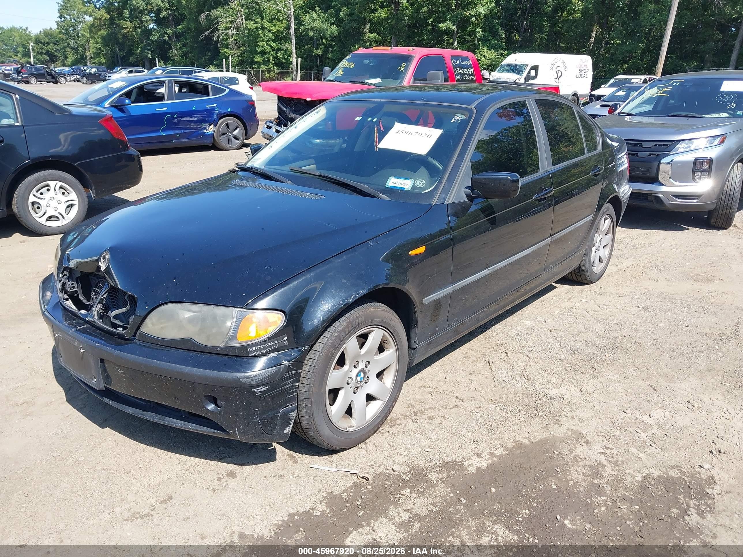 2004 Bmw 325xi   Black vin: WBAEU33474PR10703