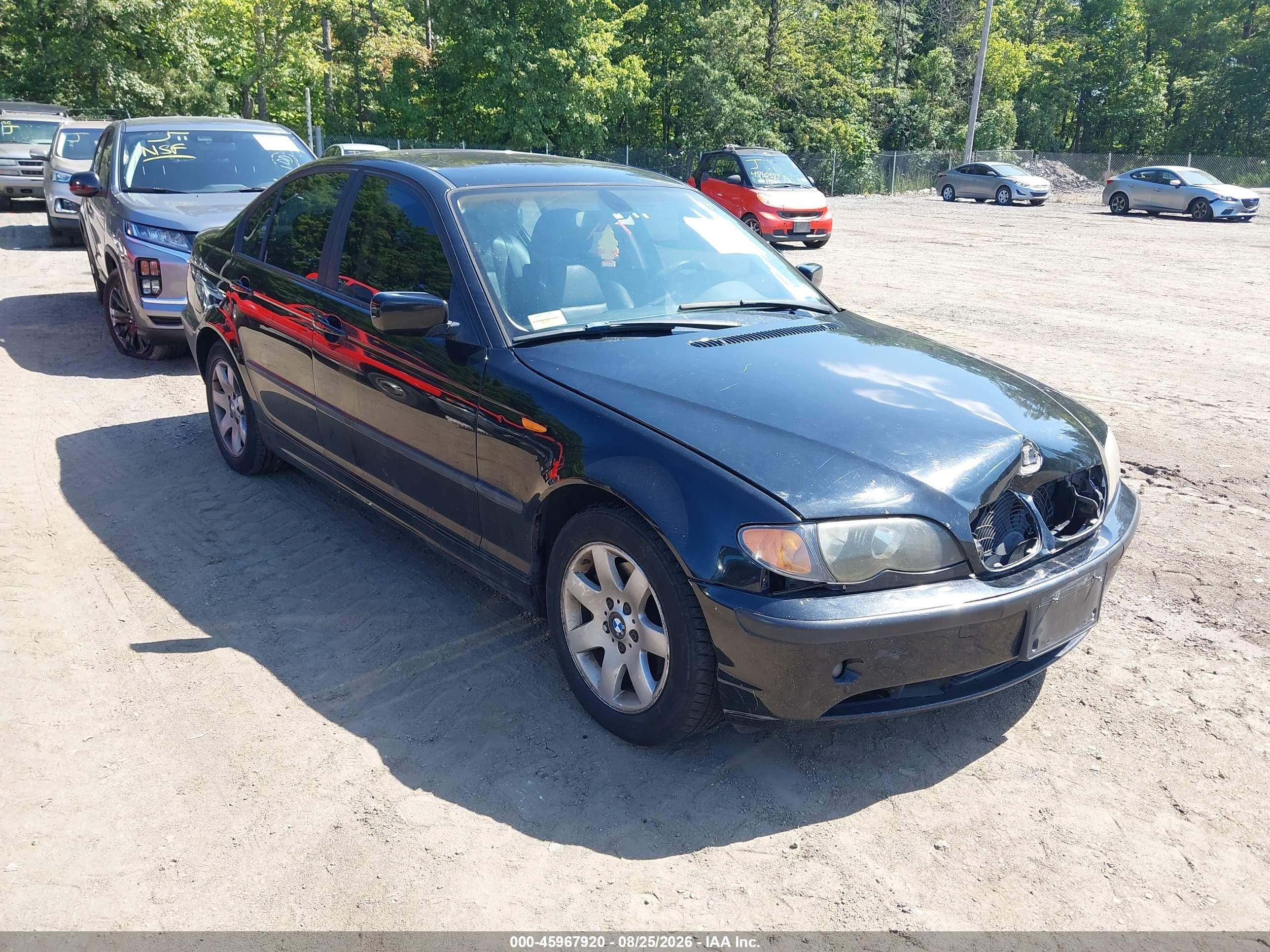 2004 Bmw 325xi   Black vin: WBAEU33474PR10703