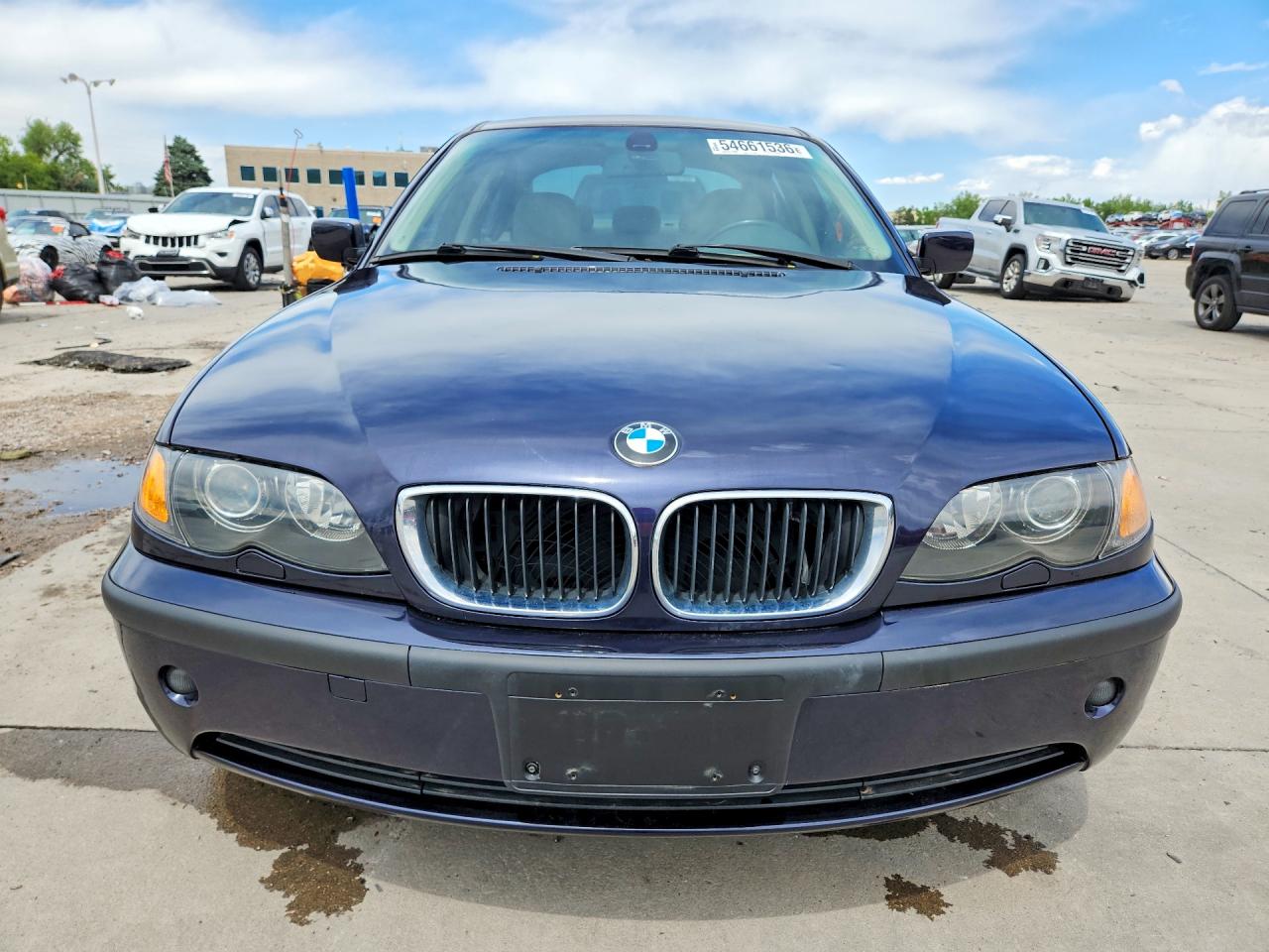 2004 Bmw 325 Xi Blue vin: WBAEU33484PR09673