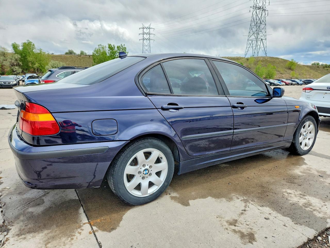 2004 Bmw 325 Xi Blue vin: WBAEU33484PR09673