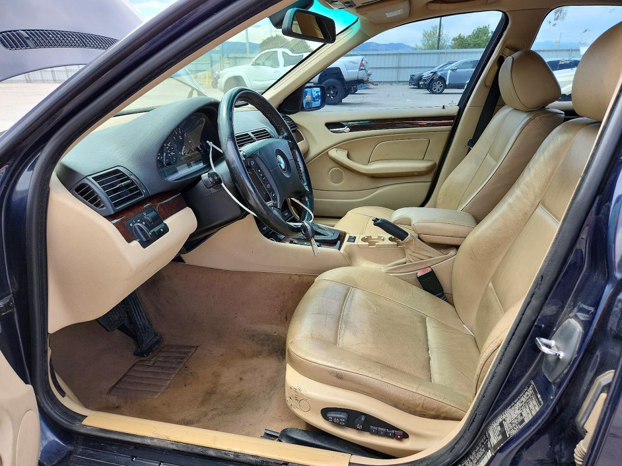 2004 Bmw 325 Xi Blue vin: WBAEU33484PR09673