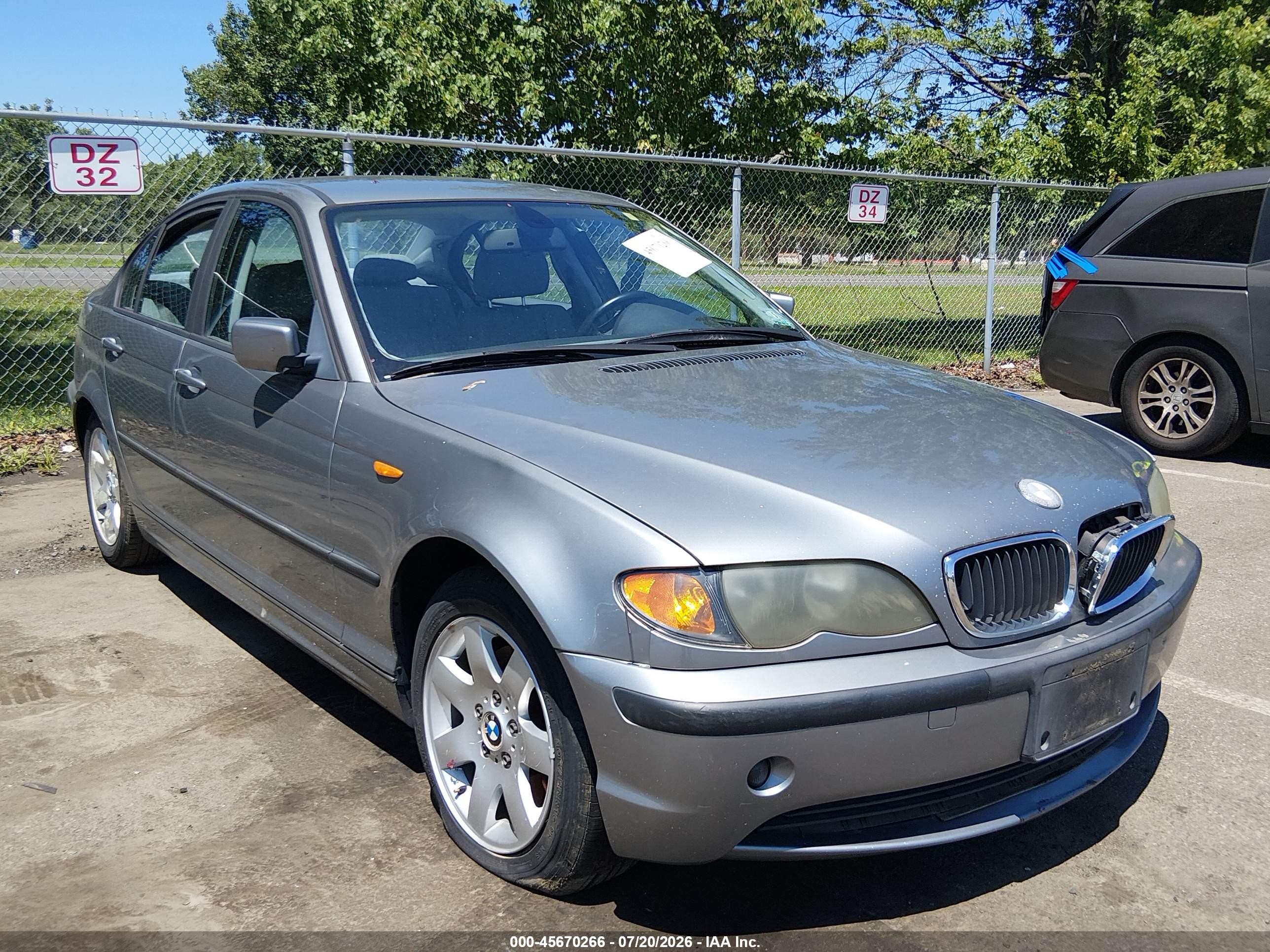 2004 Bmw 325xi   Серебряный vin: WBAEU33484PR13982