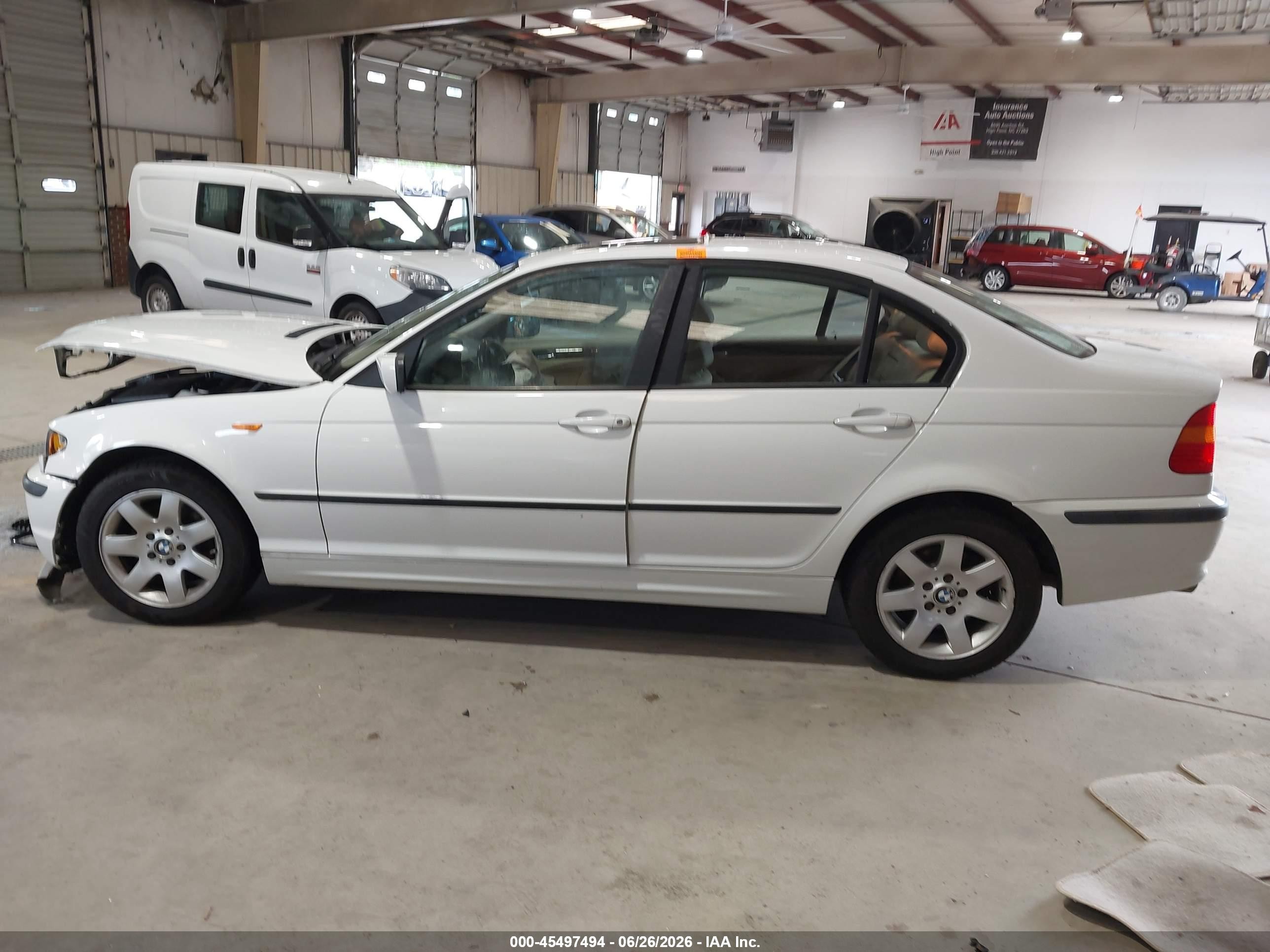 2002 Bmw 3 Series 325xi White vin: WBAEU33492PF68316