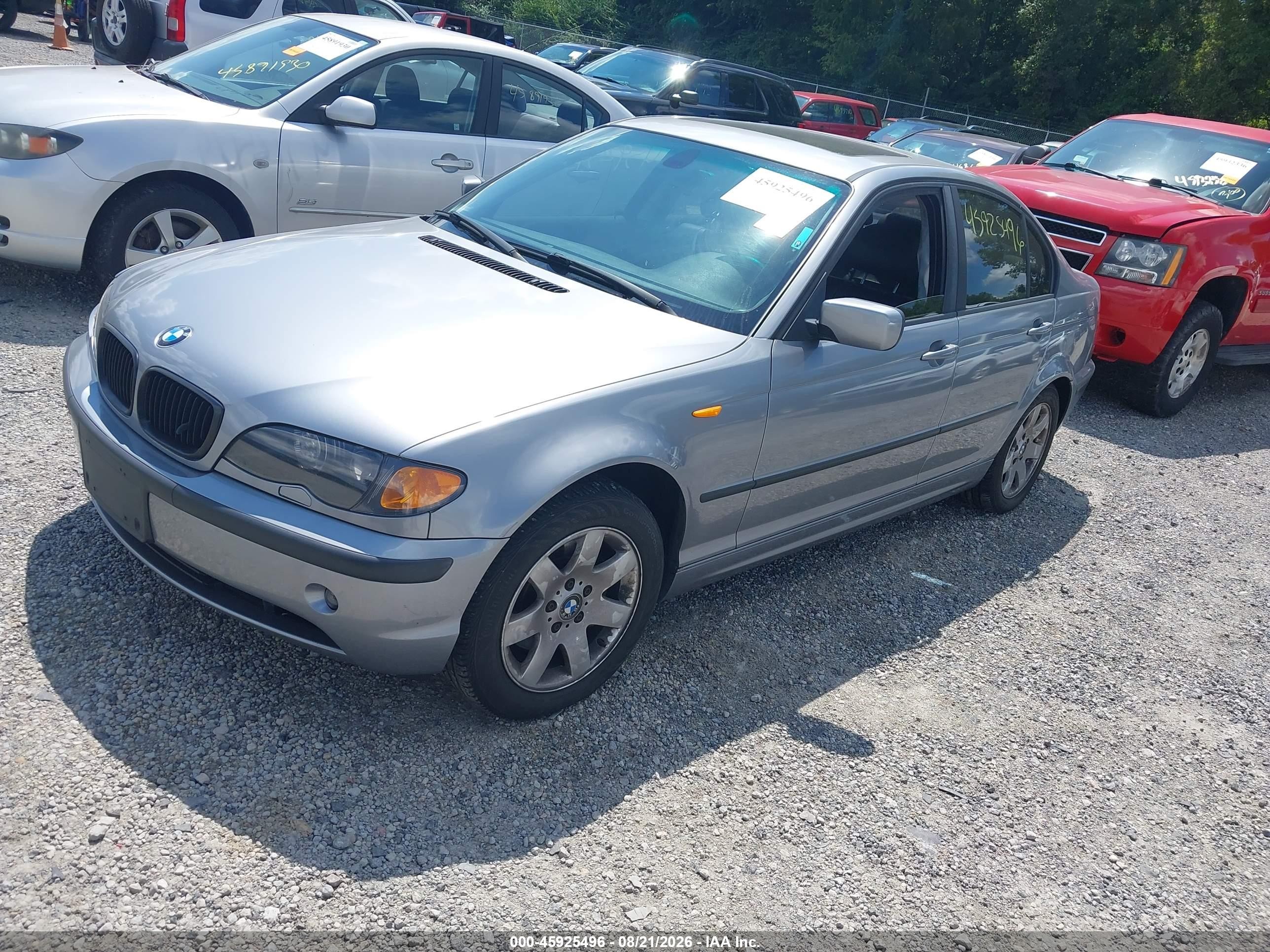 2004 Bmw 325xi   Blue vin: WBAEU33494PM61718