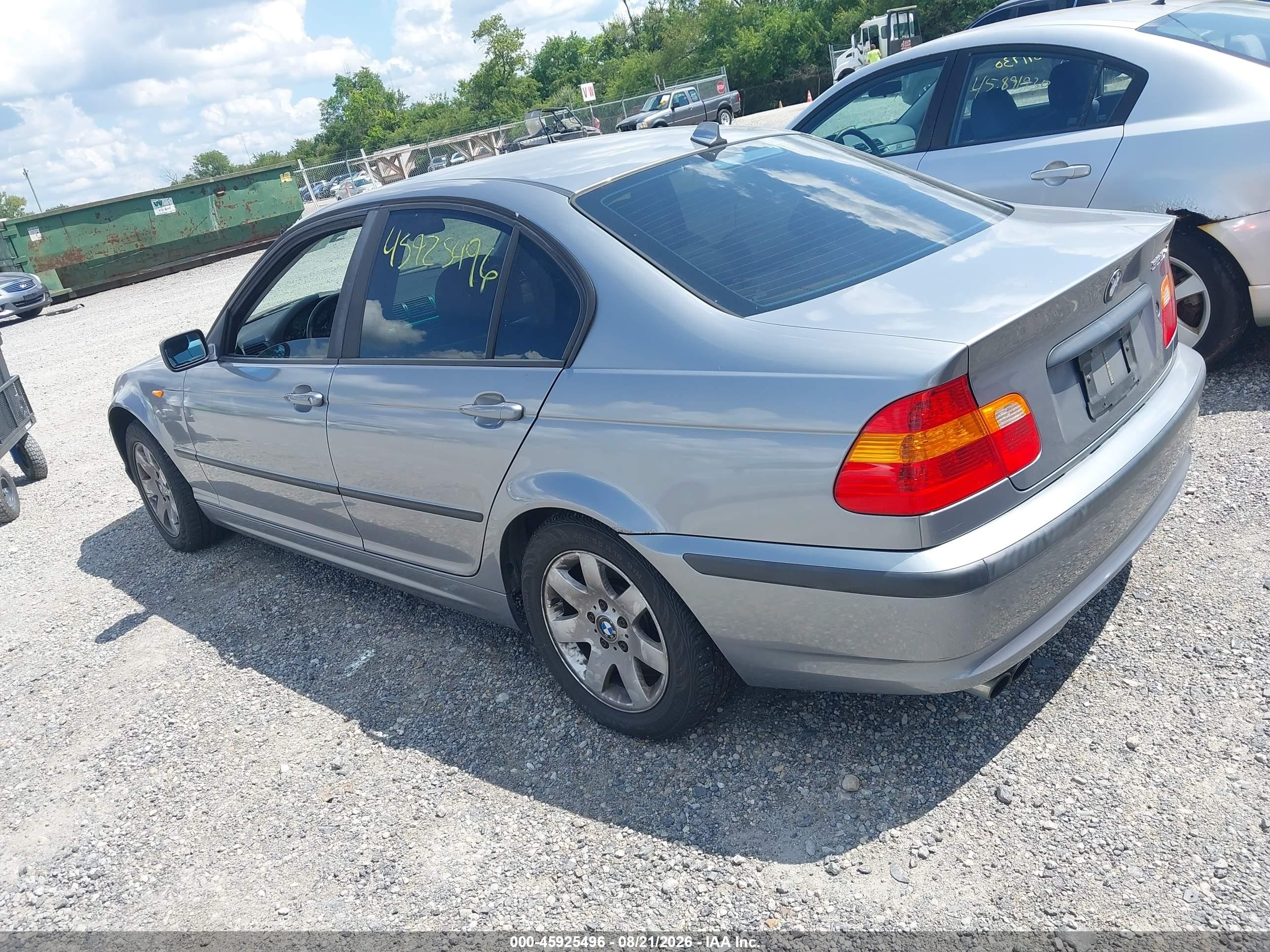2004 Bmw 325xi   Blue vin: WBAEU33494PM61718