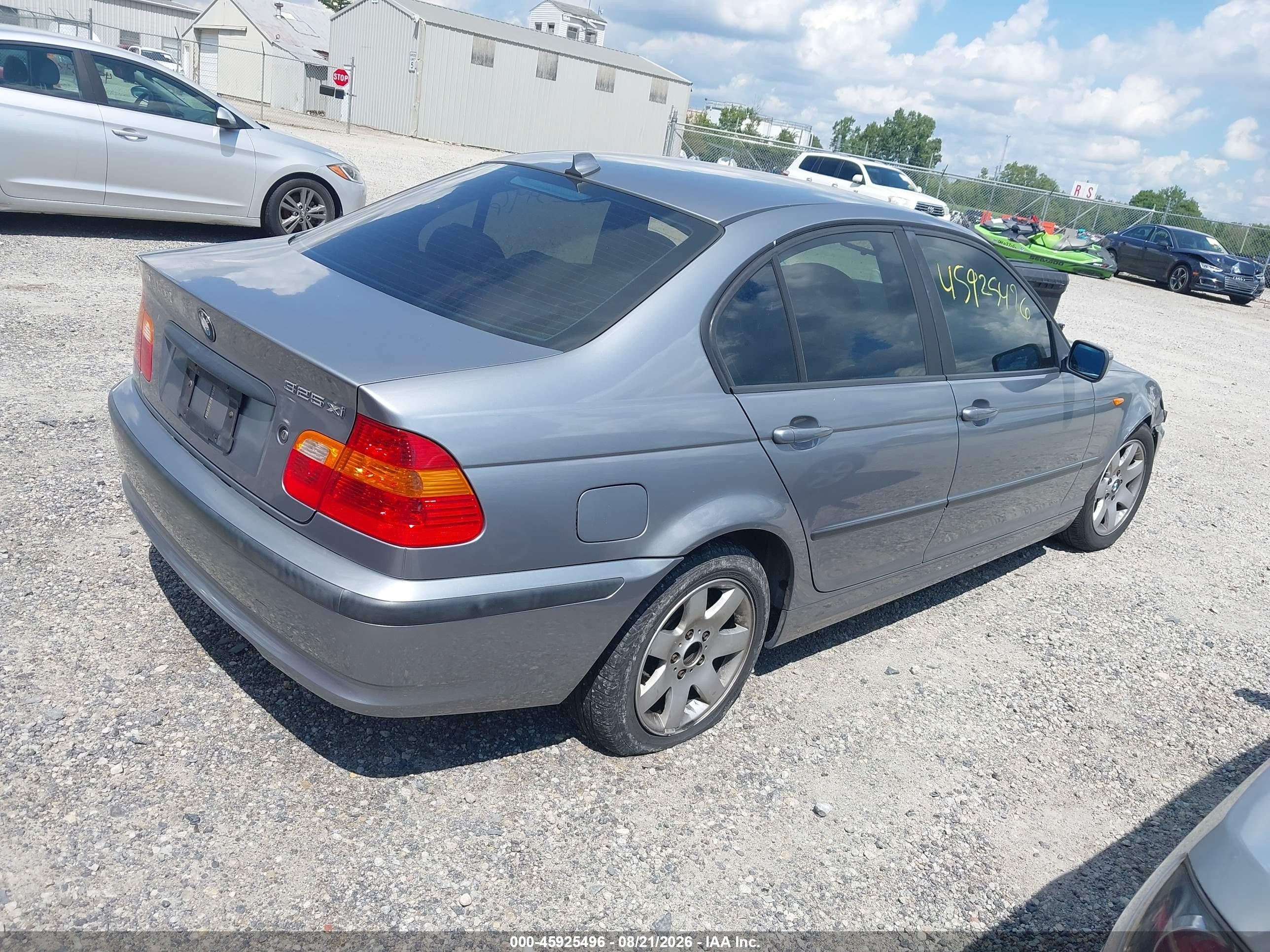 2004 Bmw 325xi   Blue vin: WBAEU33494PM61718