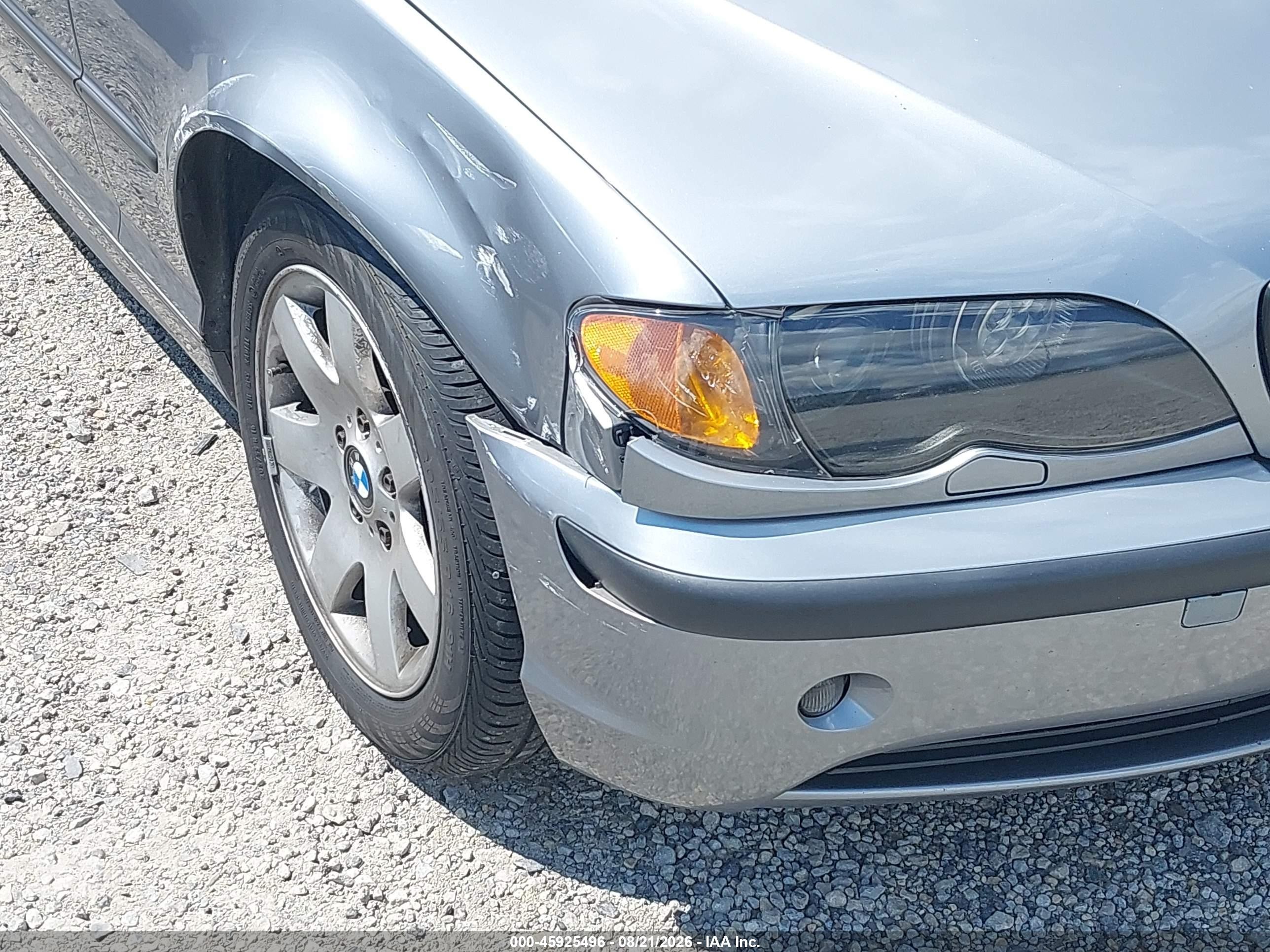 2004 Bmw 325xi   Blue vin: WBAEU33494PM61718