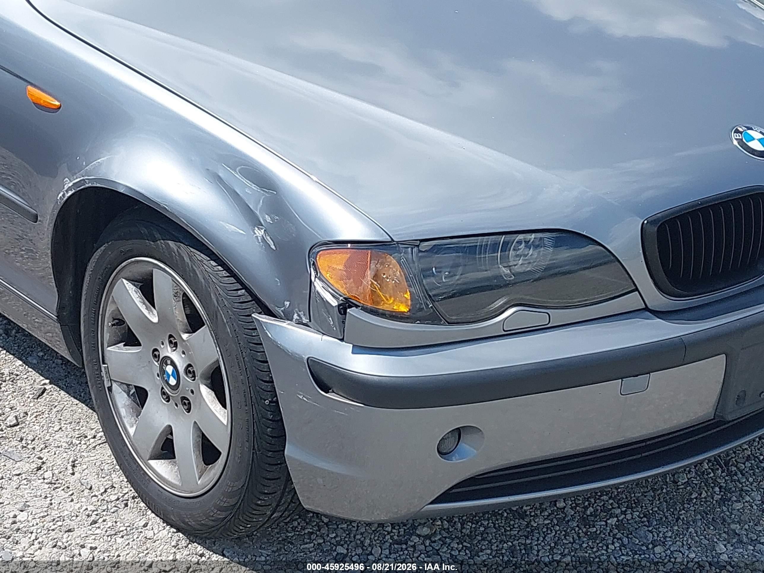 2004 Bmw 325xi   Blue vin: WBAEU33494PM61718