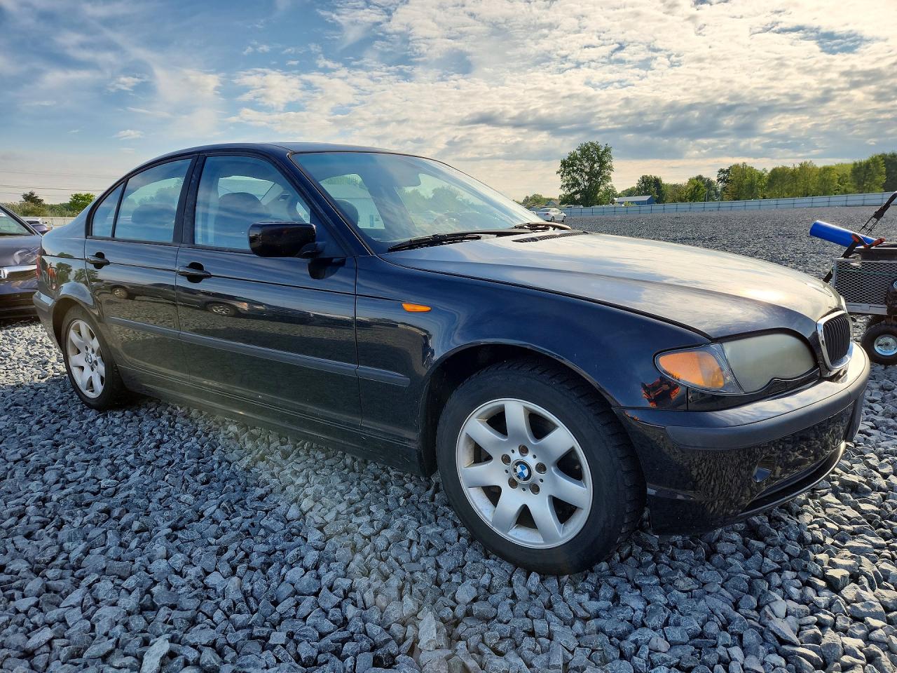 2004 Bmw 325 Xi Black vin: WBAEU33494PR06832
