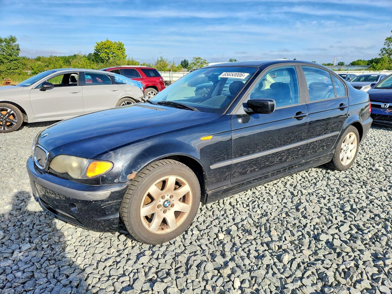 2004 Bmw 325 Xi Black vin: WBAEU33494PR06832