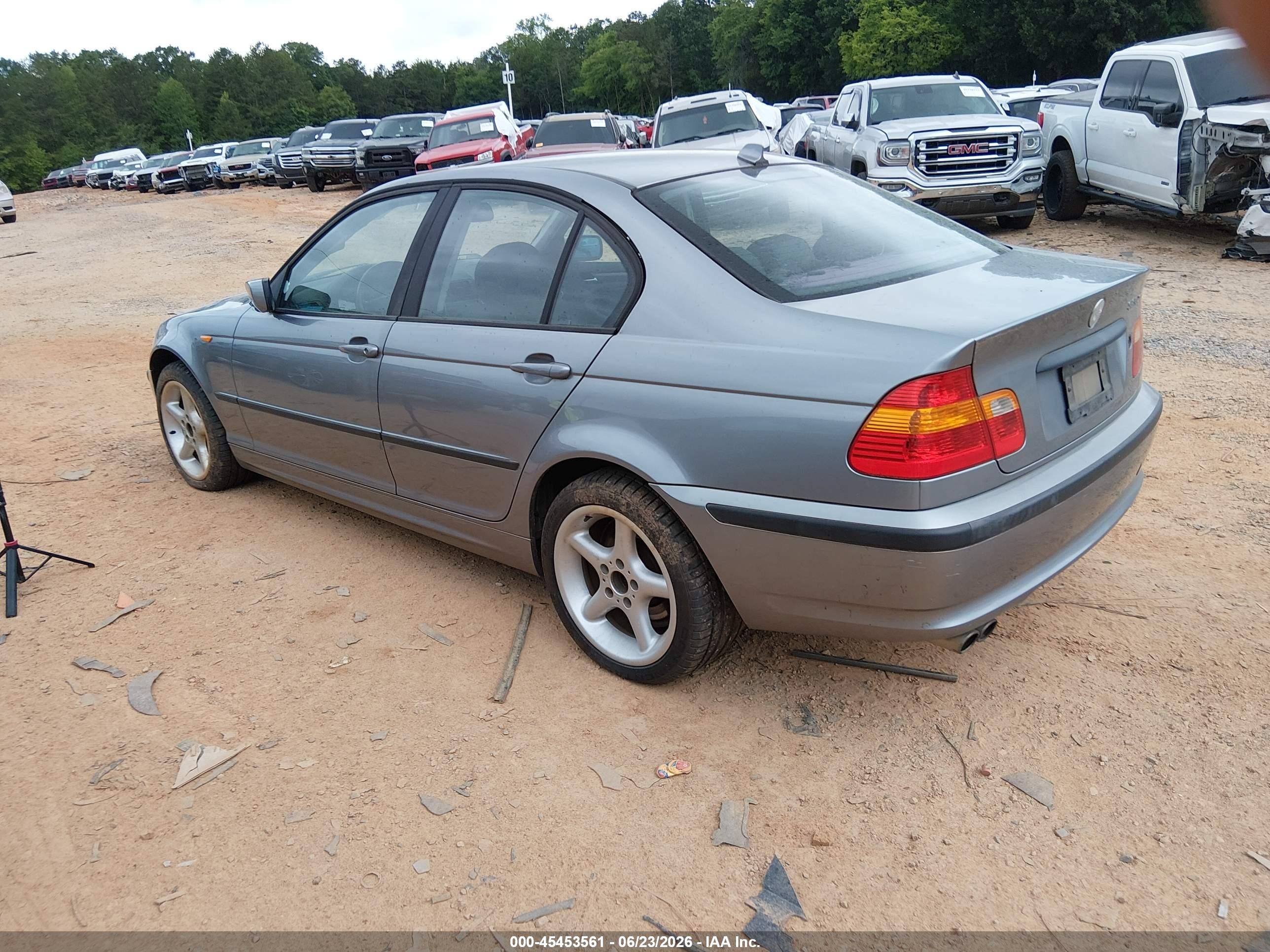 2004 Bmw 325xi   Light Blue vin: WBAEU33494PR08113