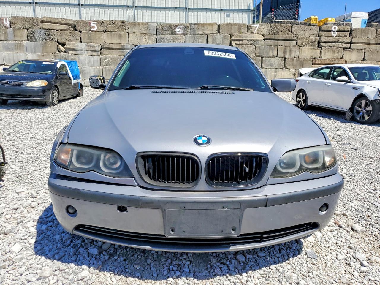 2004 Bmw 325 Xi Silver vin: WBAEU33494PR14011