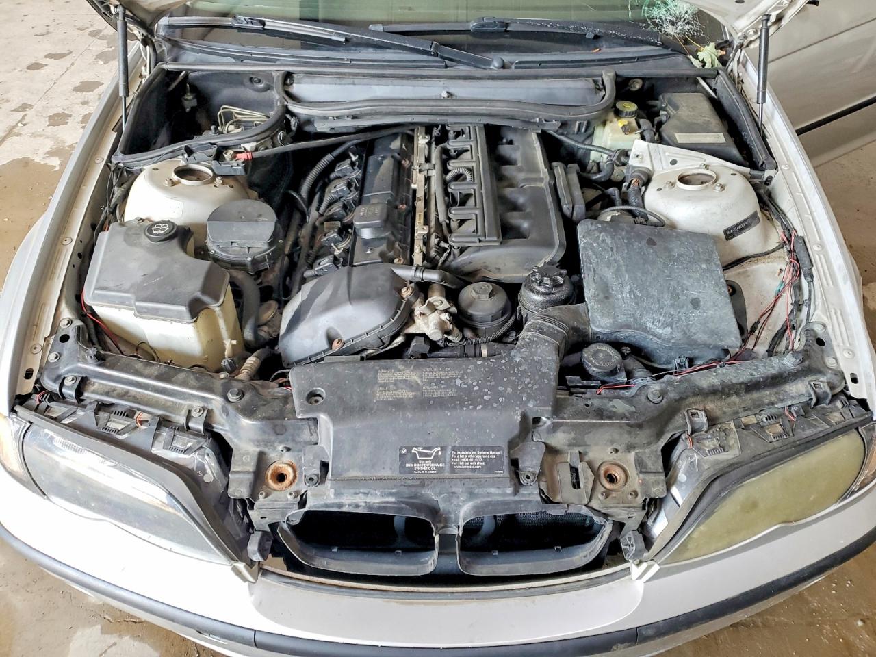 2003 Bmw 325 Xi Silver vin: WBAEU334X3PF59450