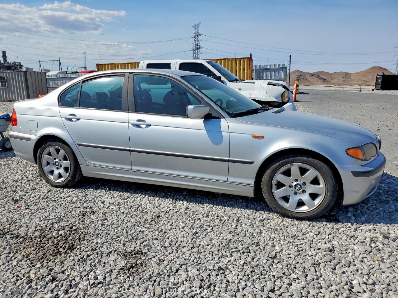 2004 Bmw 325 I Silver vin: WBAEV33404KR32424
