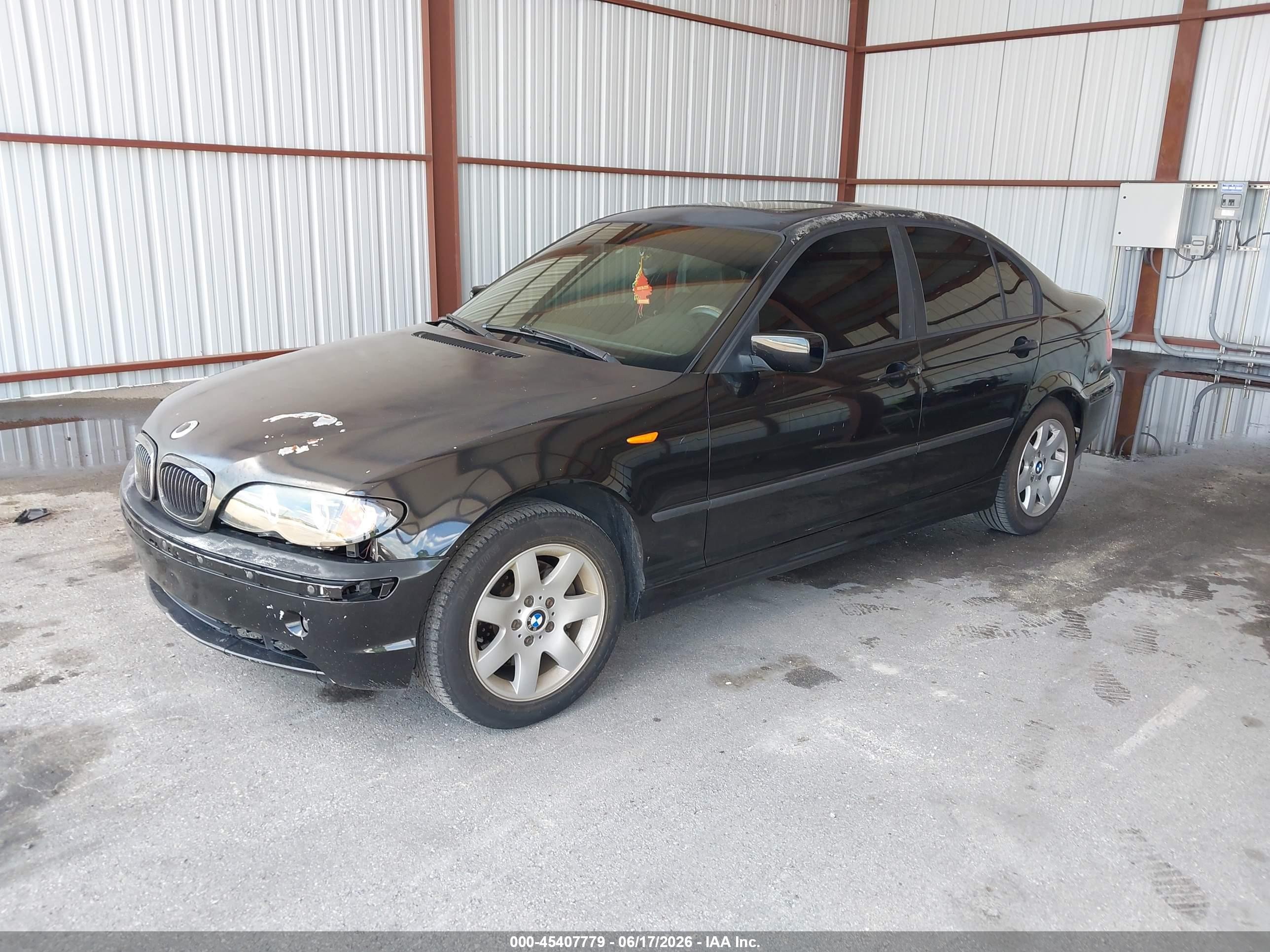 2005 Bmw 325i   Black vin: WBAEV33405KW16765