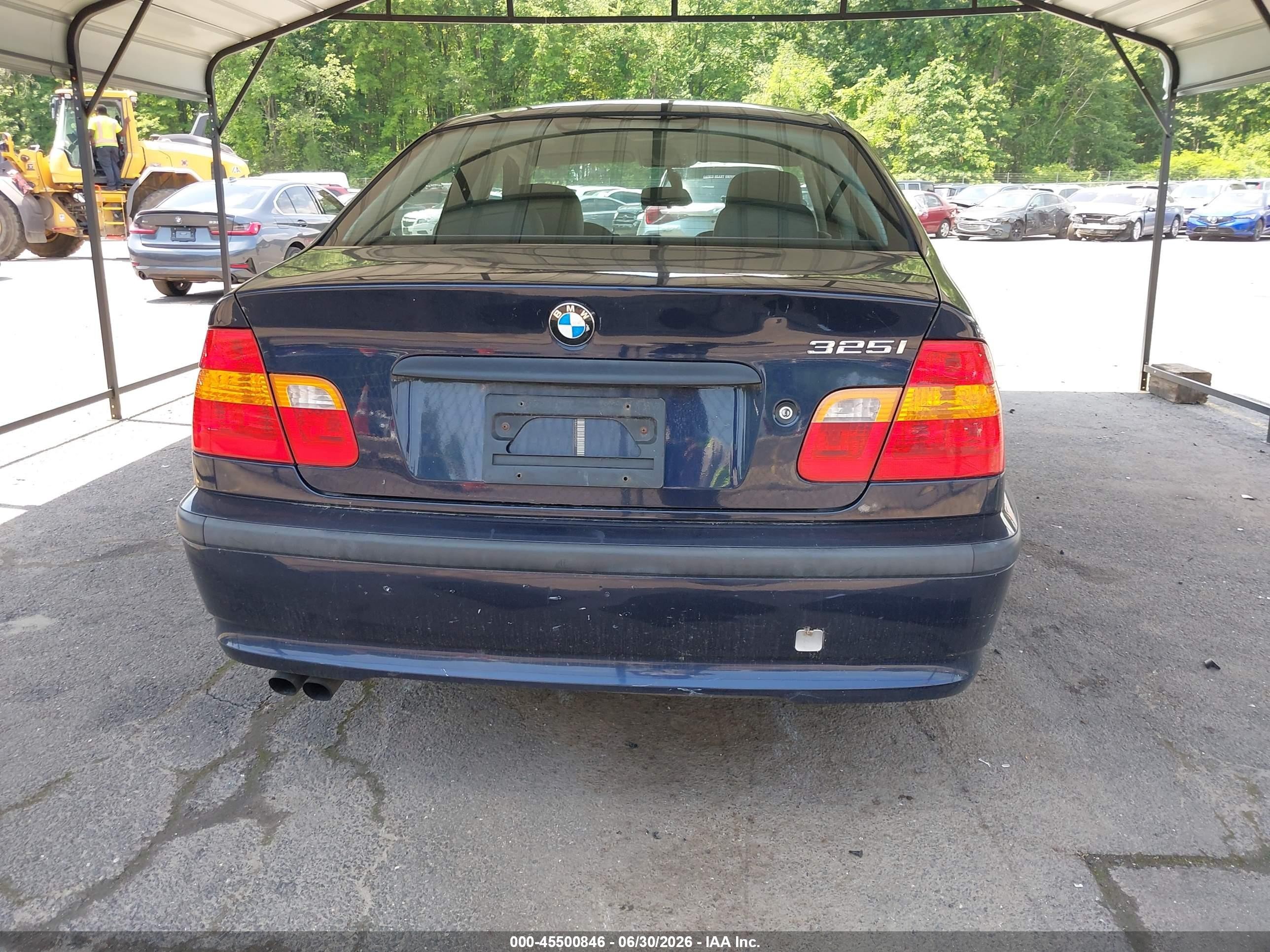 2002 Bmw 325i Blue vin: WBAEV33412PD55597