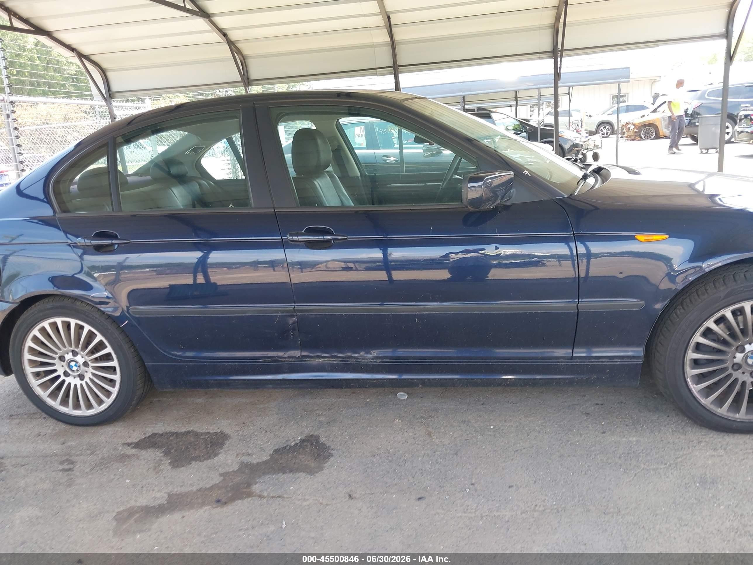 2002 Bmw 325i Blue vin: WBAEV33412PD55597