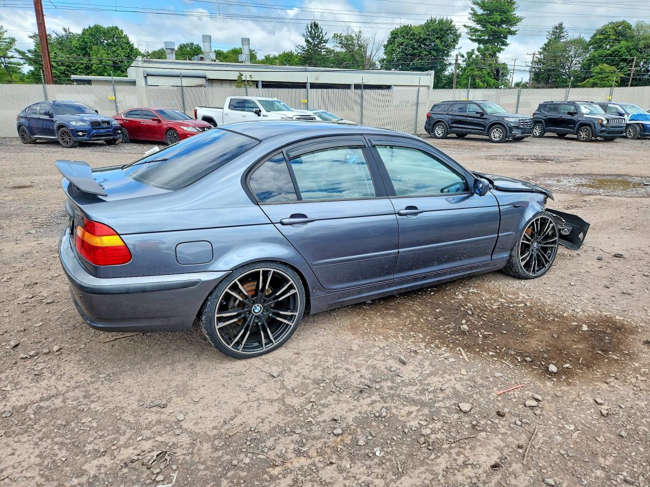 2003 Bmw 325 I Gray vin: WBAEV33413KL84383