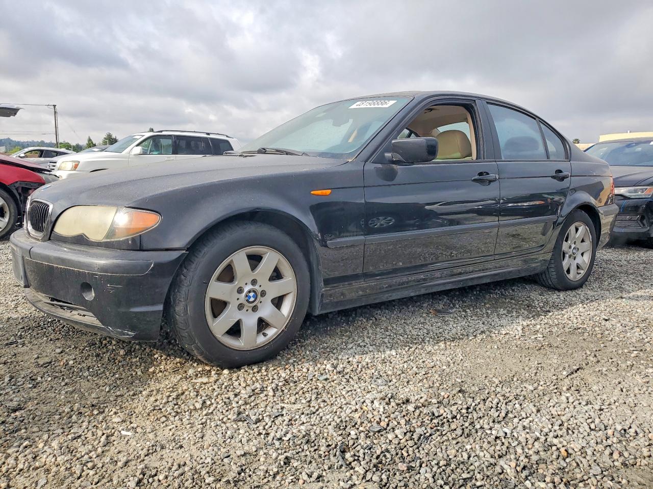 2005 Bmw 325 I Черный vin: WBAEV33415KW20520