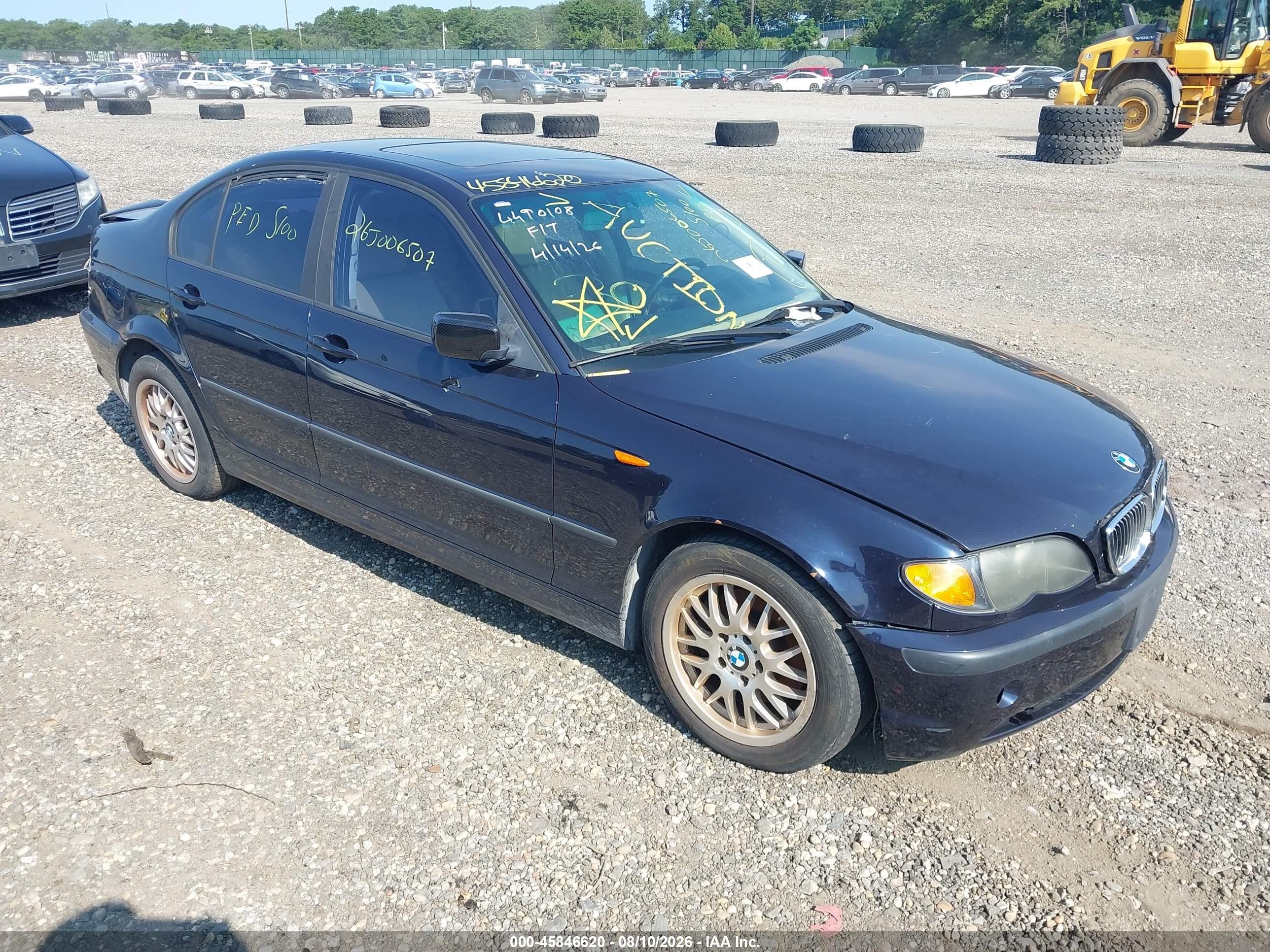 2002 Bmw 325i   Blue vin: WBAEV33422KL69857