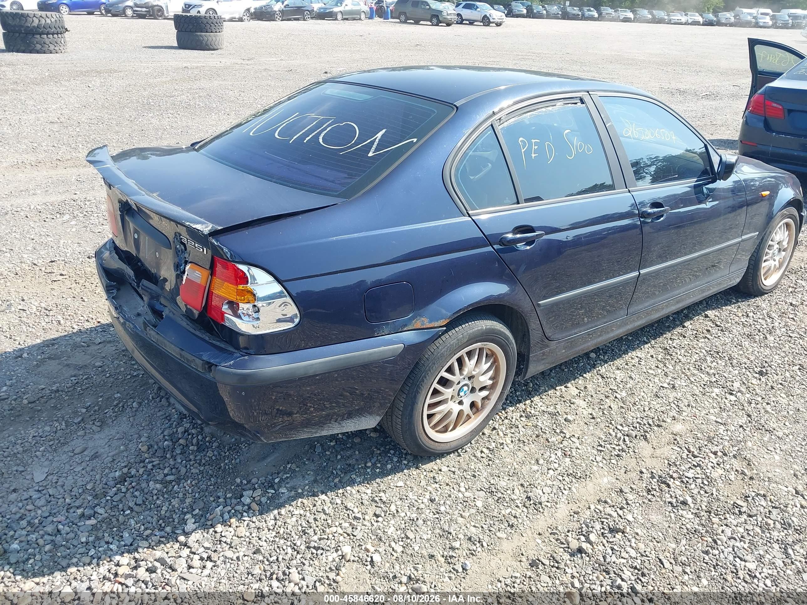 2002 Bmw 325i   Blue vin: WBAEV33422KL69857
