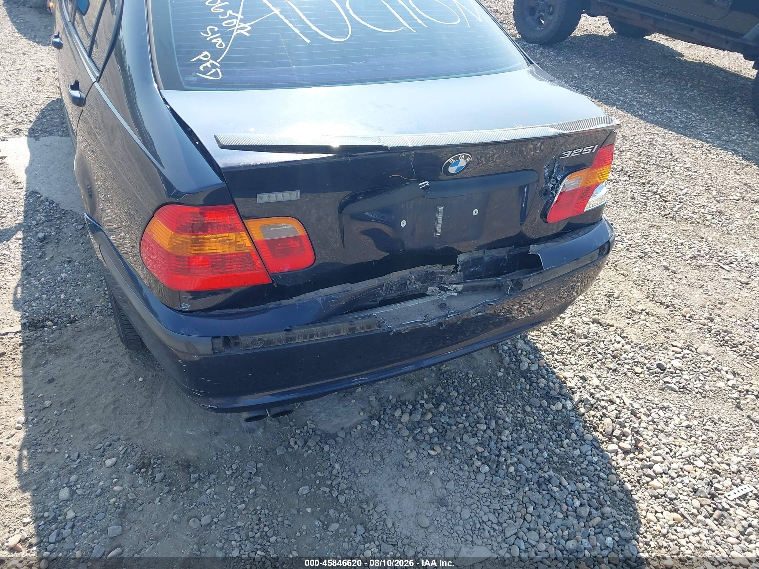 2002 Bmw 325i   Blue vin: WBAEV33422KL69857