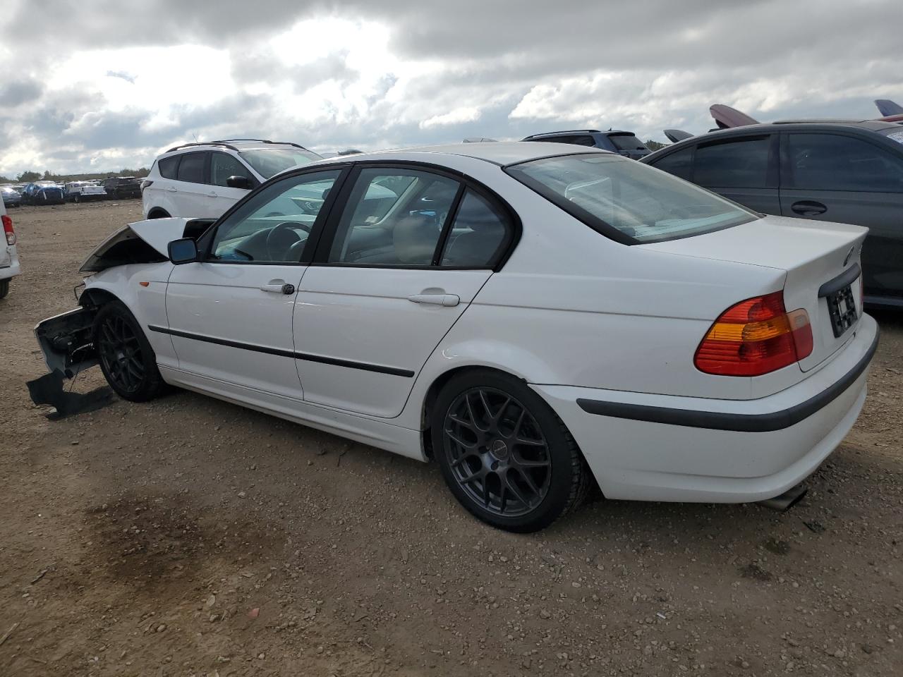 2002 Bmw 325 I White vin: WBAEV33422KL71432