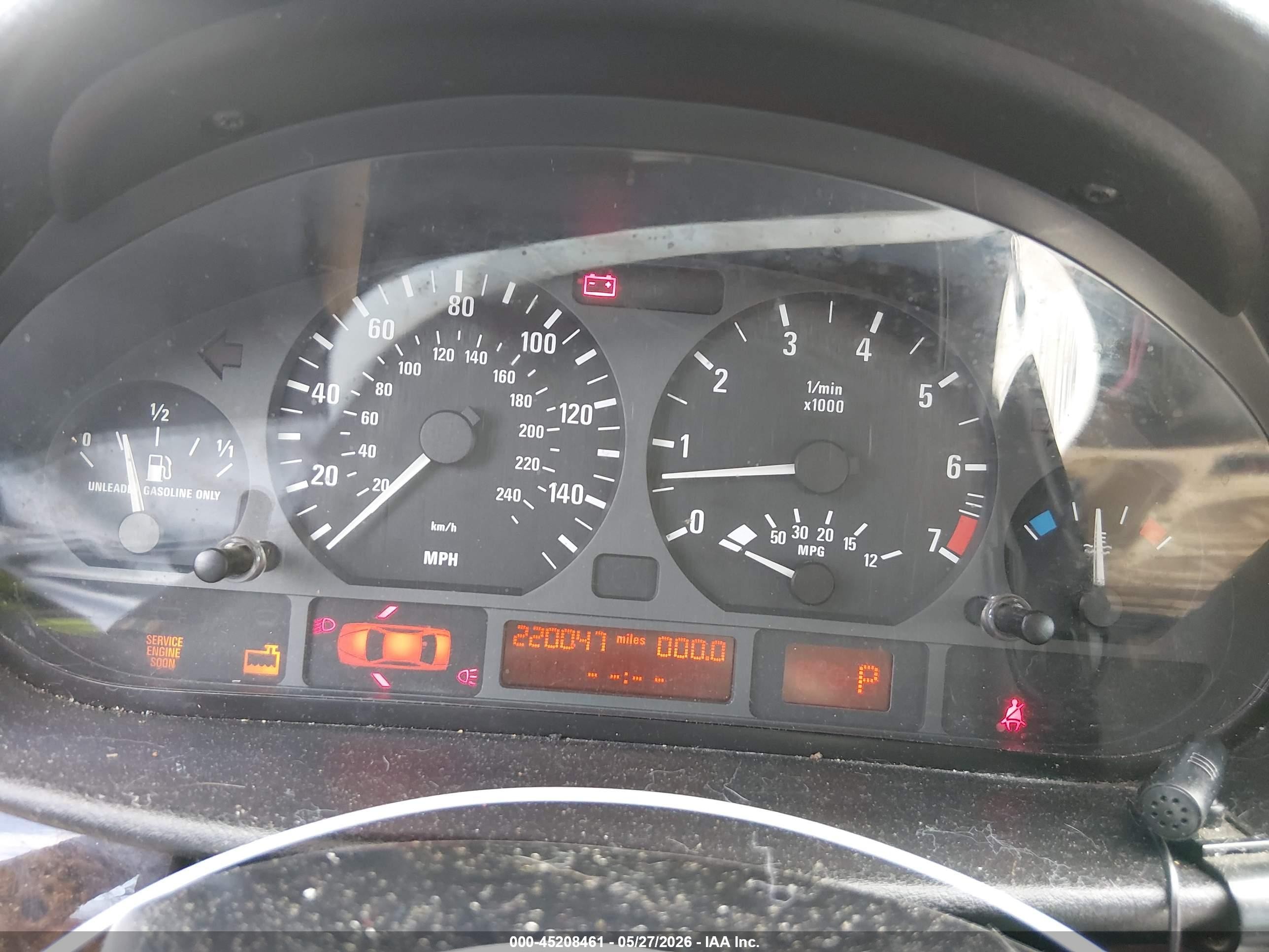 2003 Bmw 325i   Черный vin: WBAEV33423KL87132