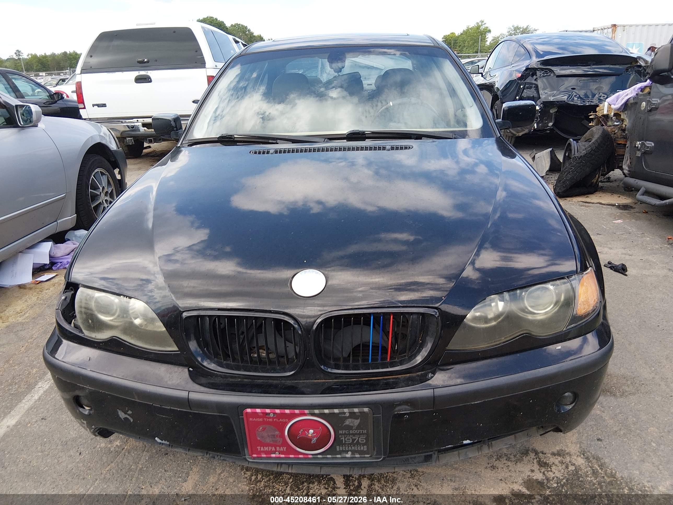2003 Bmw 325i   Черный vin: WBAEV33423KL87132