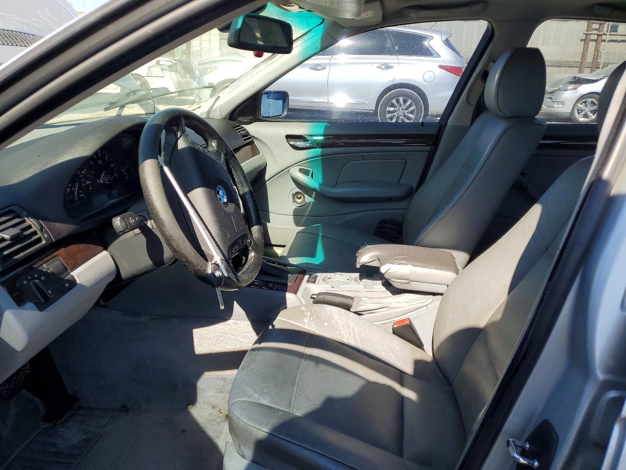 2004 Bmw 325 I Silver vin: WBAEV33424KR31405
