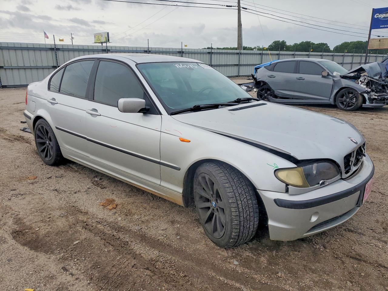 2005 Bmw 325 I Silver vin: WBAEV33425KW15911
