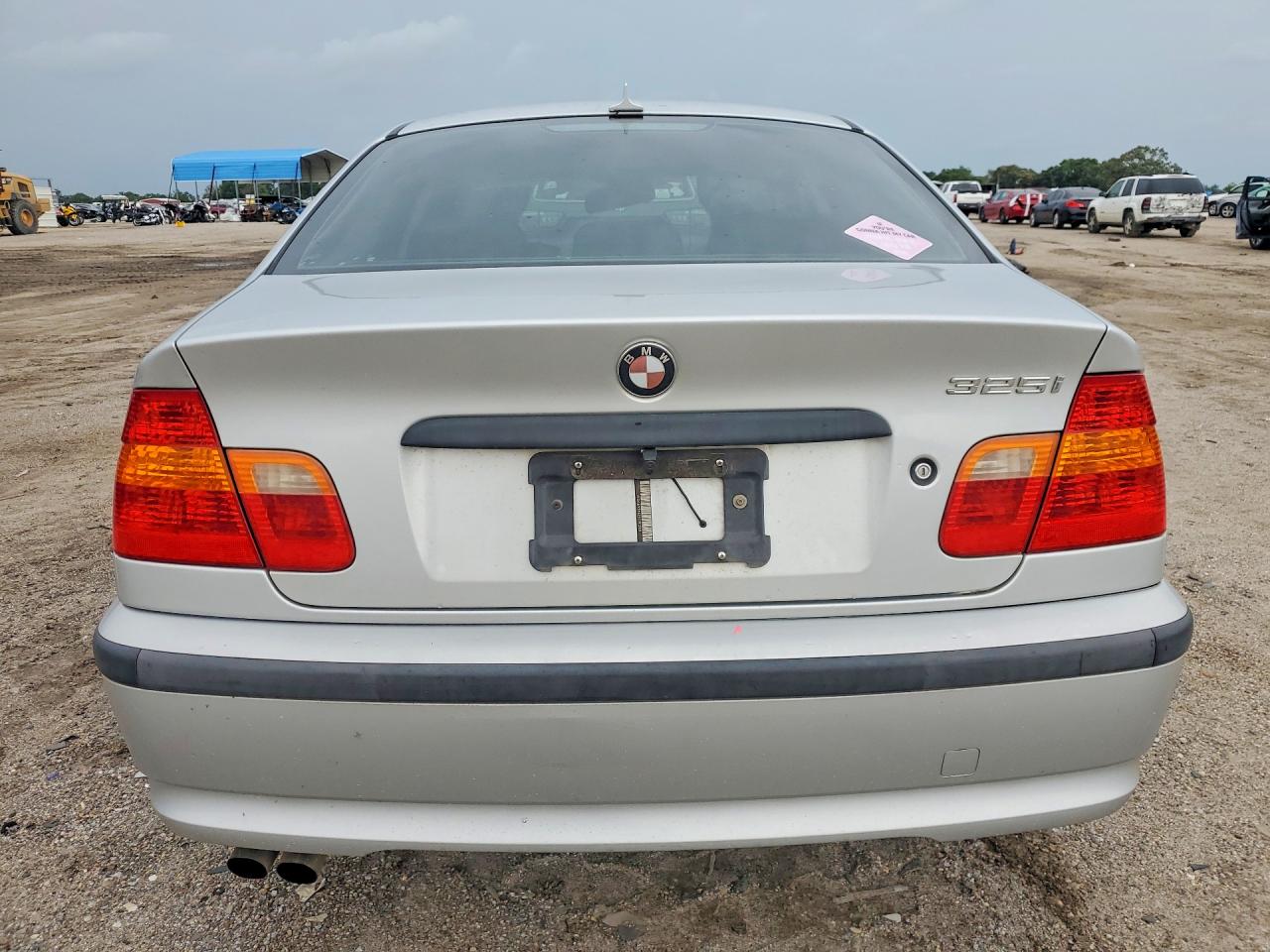2005 Bmw 325 I Silver vin: WBAEV33425KW15911