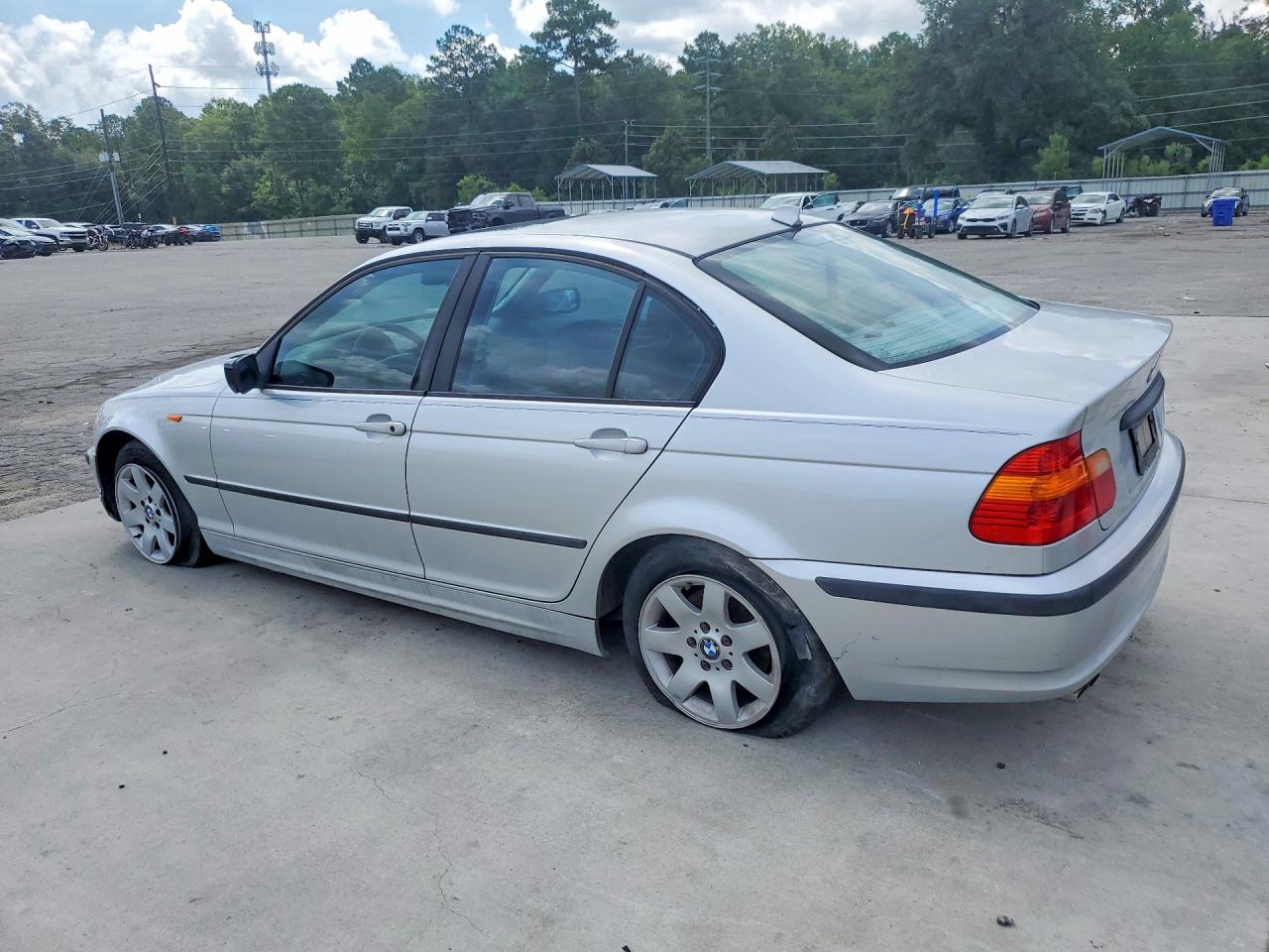 2005 Bmw 325 I Silver vin: WBAEV33425KW16816