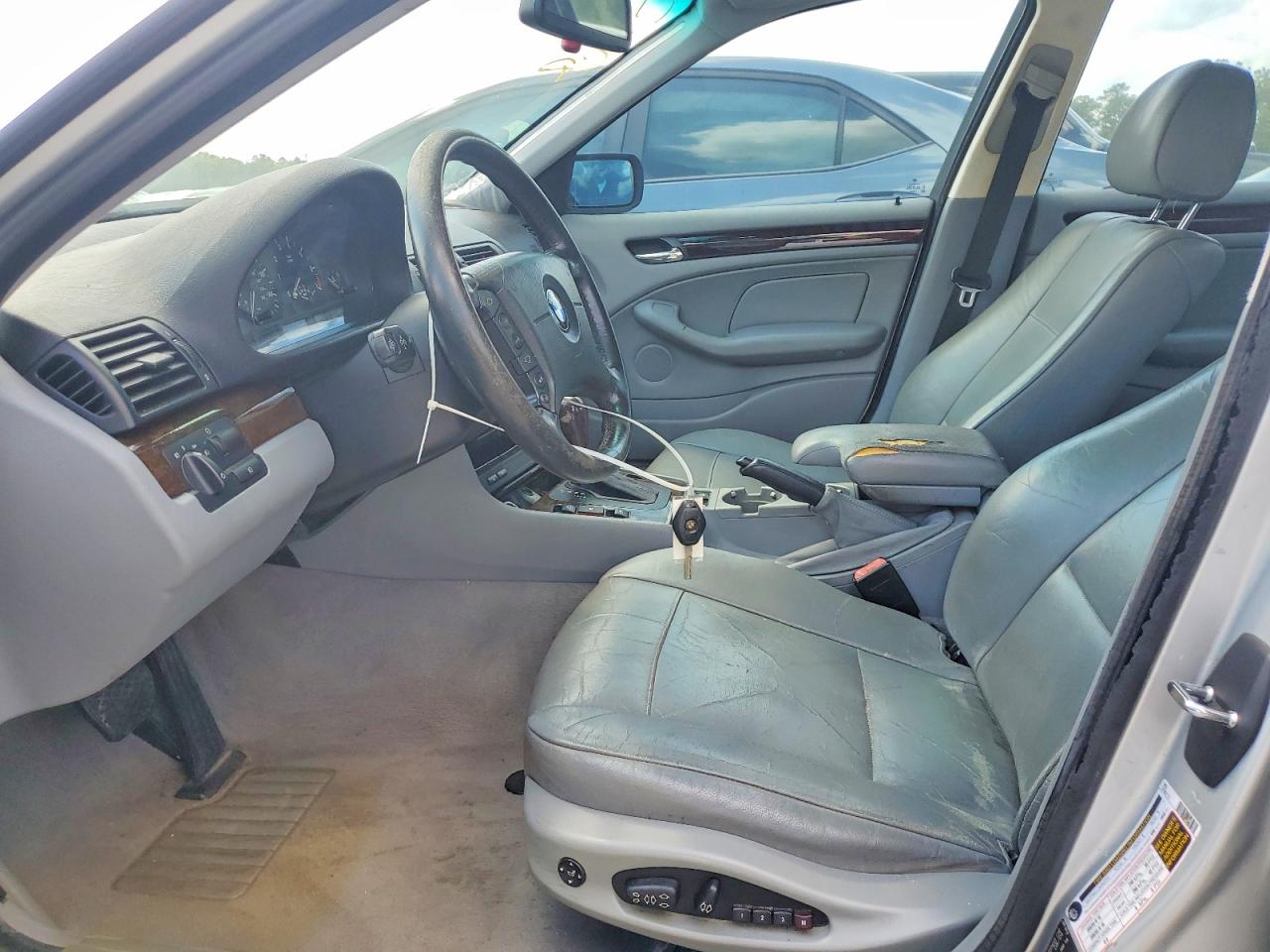 2005 Bmw 325 I Silver vin: WBAEV33425KW16816