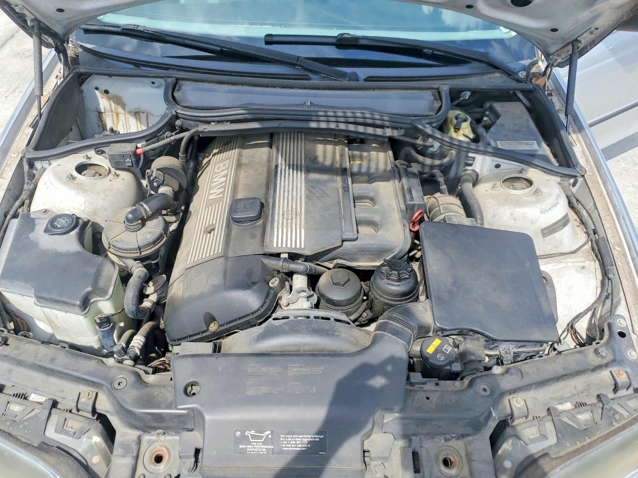 2005 Bmw 325 I Silver vin: WBAEV33425KW16816